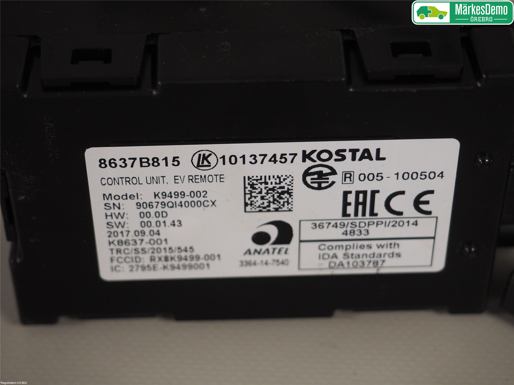 Mitsubishi OUTLANDER 13-21 Styrenhet Övrigt