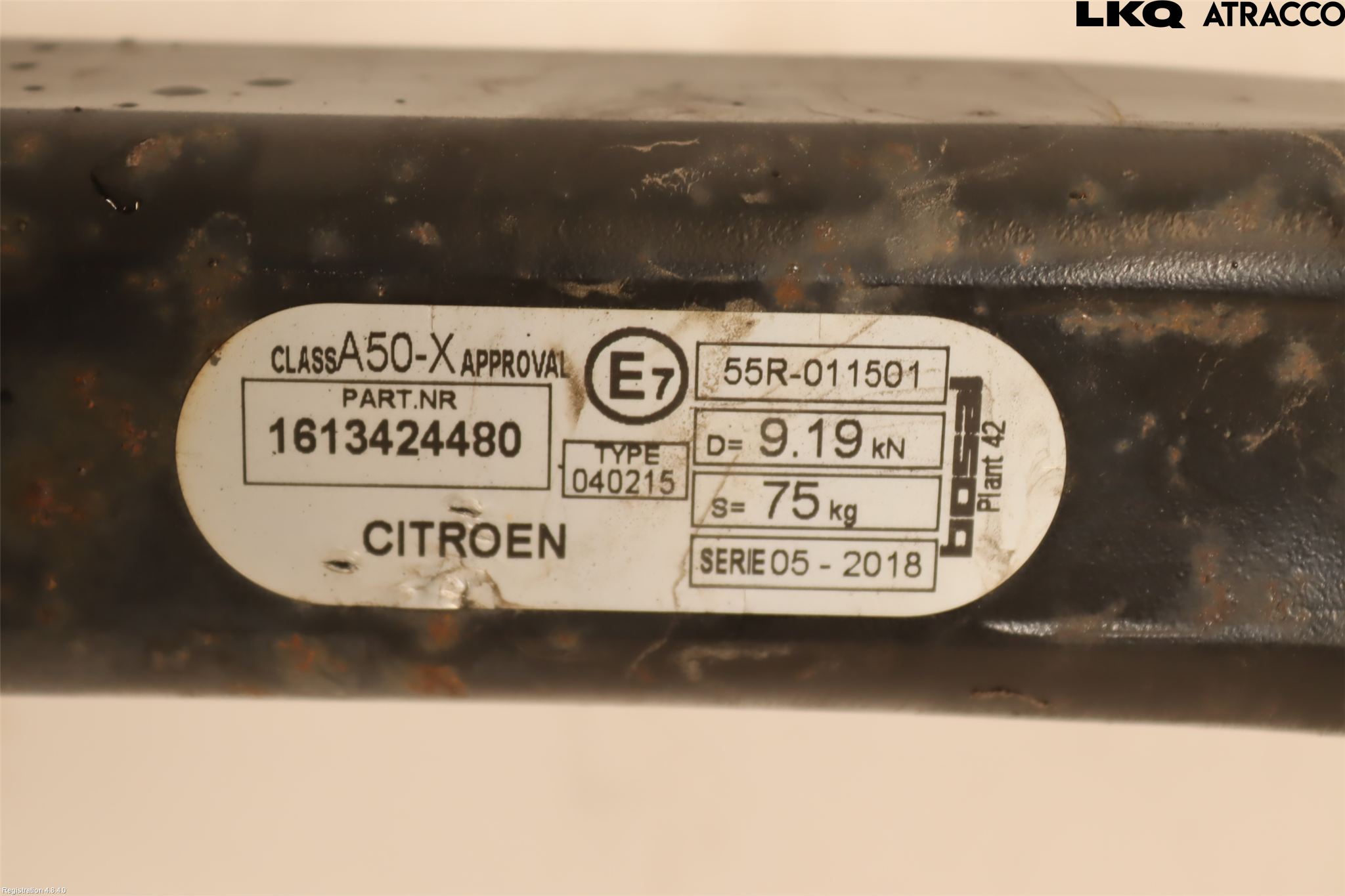 Citroen C4 II 11-18 Dragkrok