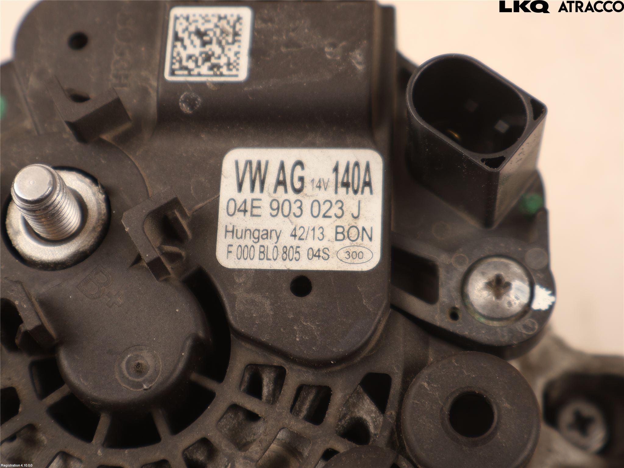 Volkswagen VW GOLF / E-GOLF VII 13-20 Generator