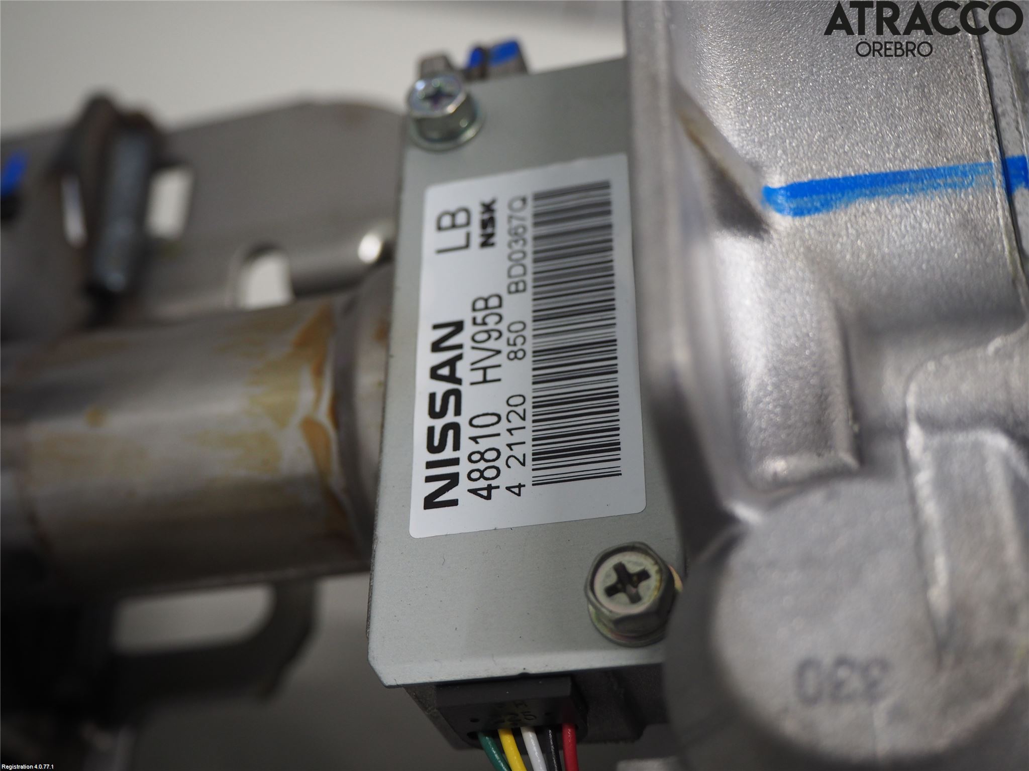 Nissan QASHQAI 17-21 Rattaxelagg Med Inb Servo