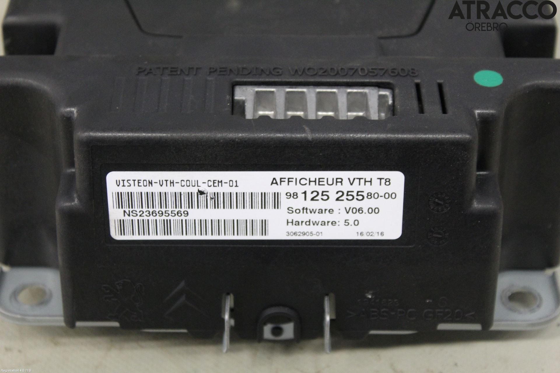 Peugeot 3008 09-16 Multifunktionsdisplay