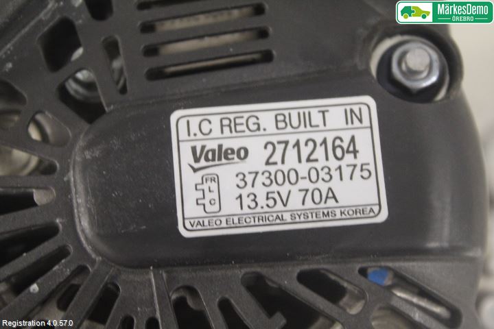 Kia PICANTO 17- Generator