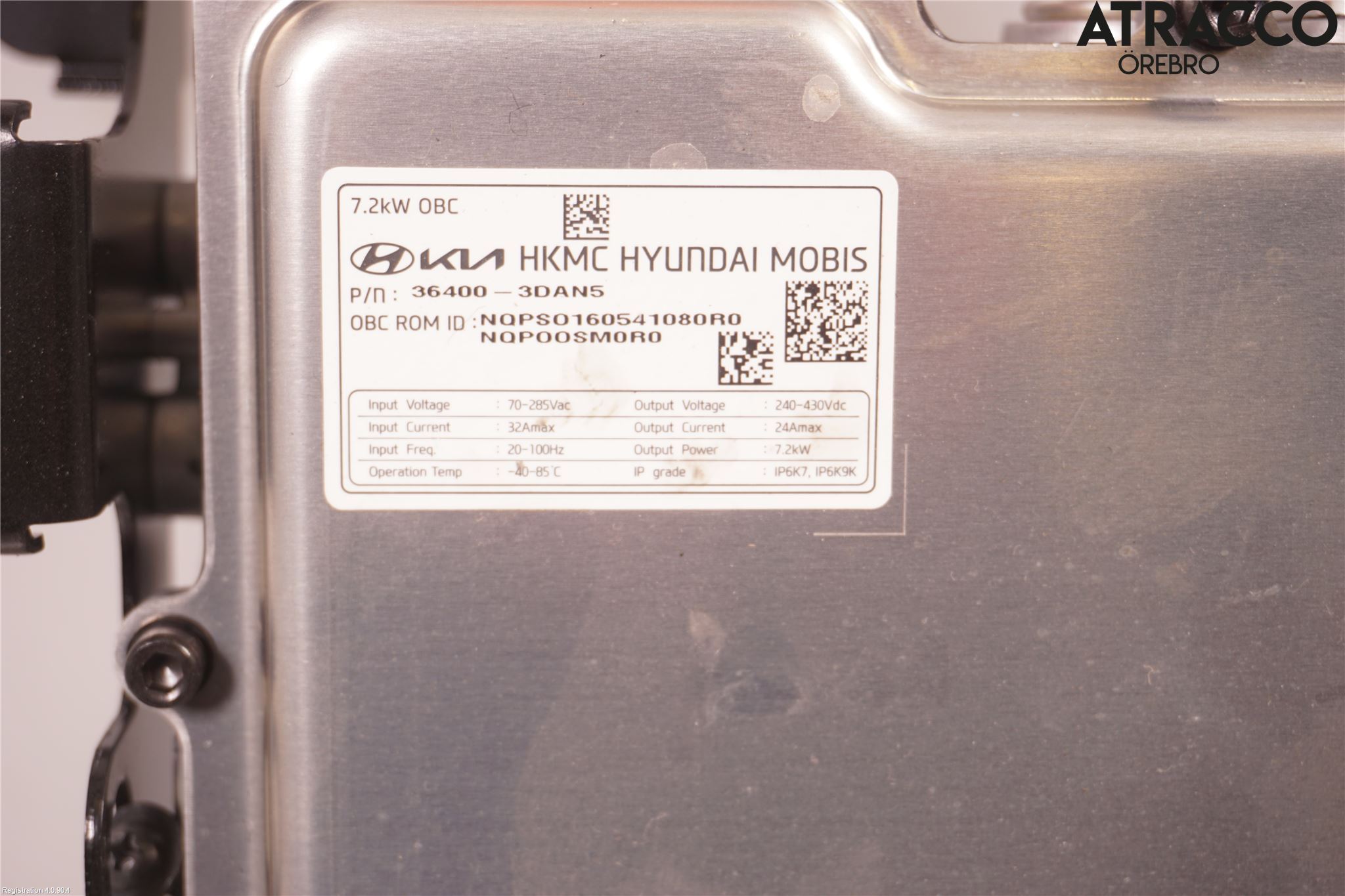 Kia SPORTAGE (NQ5) 22- Batteriladdare Högspänning