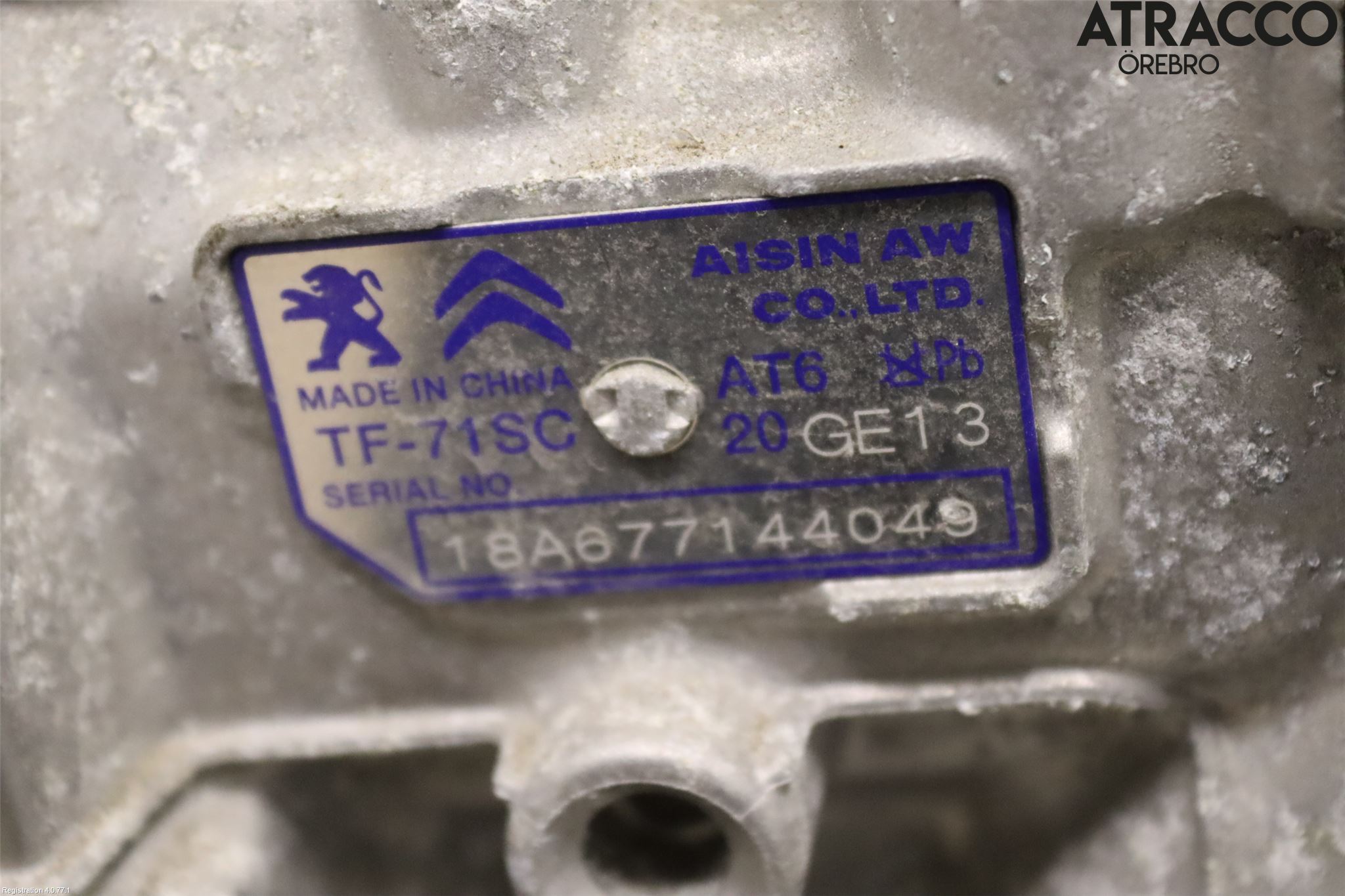 Citroen COTROEN C3 17-24 Växellåda Automat