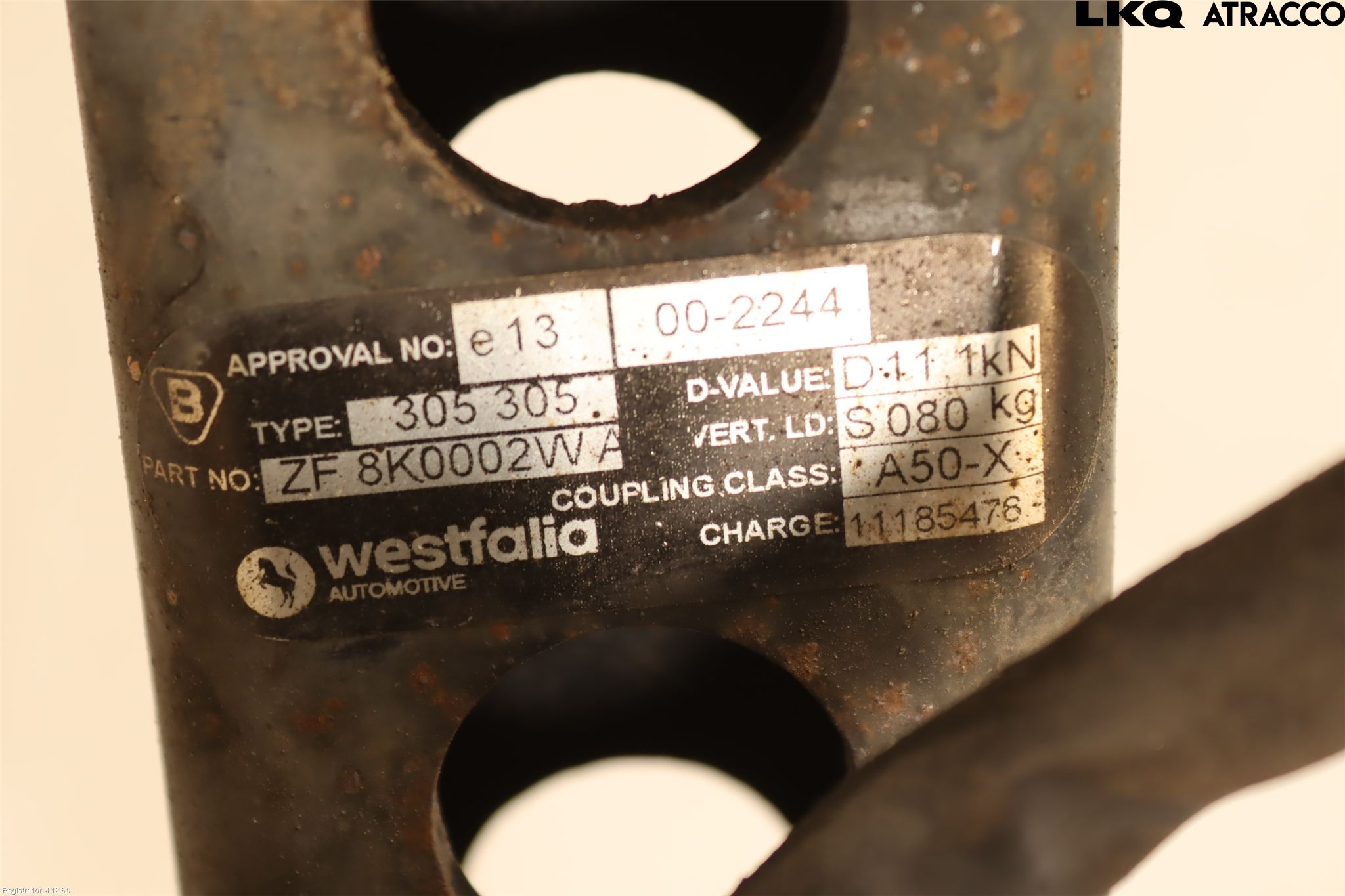 Audi A4 12-15 Dragkrok