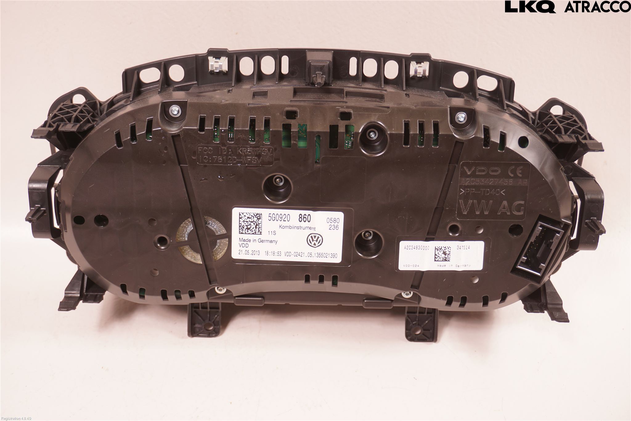 Volkswagen VW GOLF / E-GOLF VII 13-20 Instrument Komb