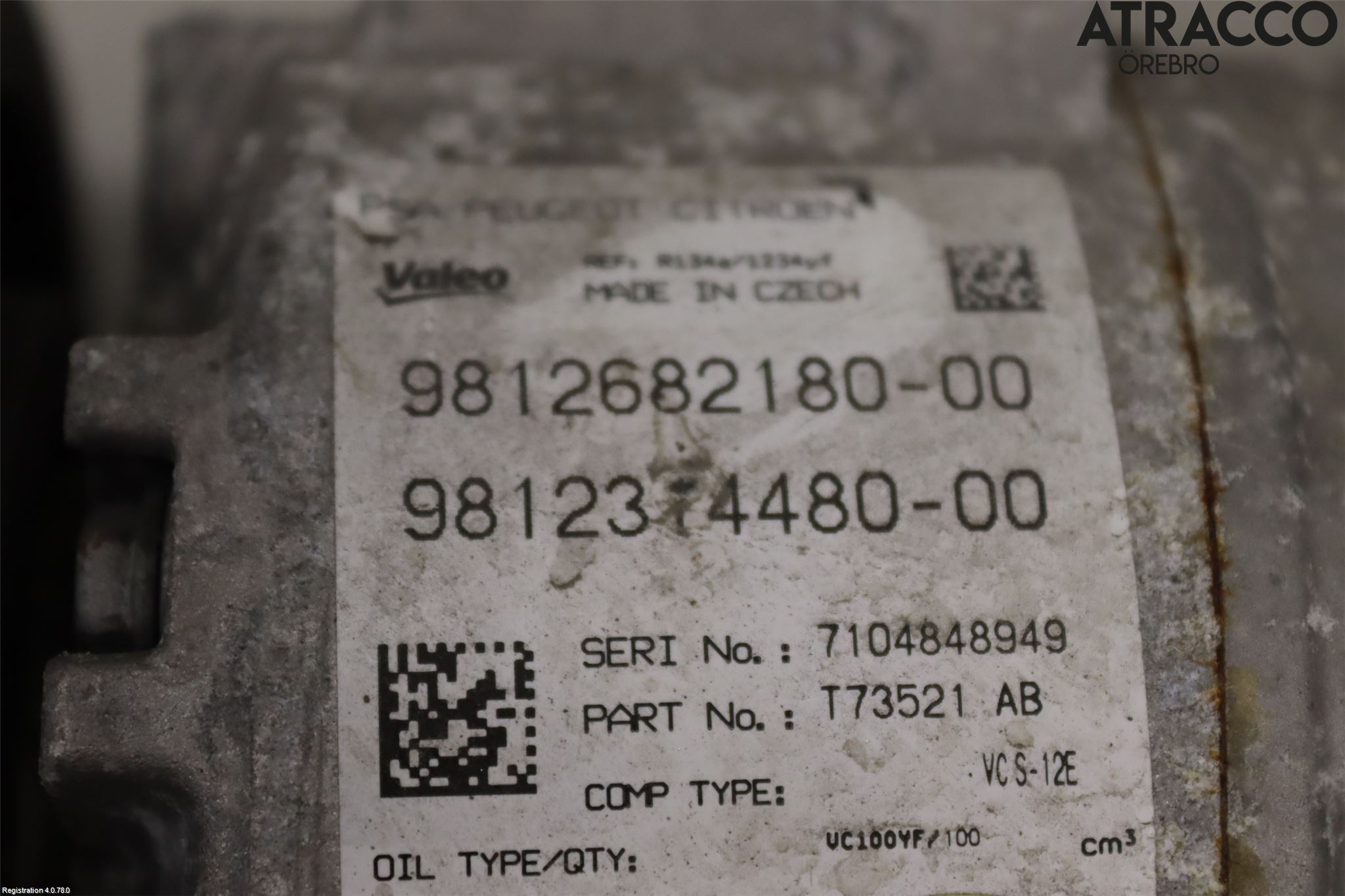 Peugeot 3008 17-24 Ac Kompressor