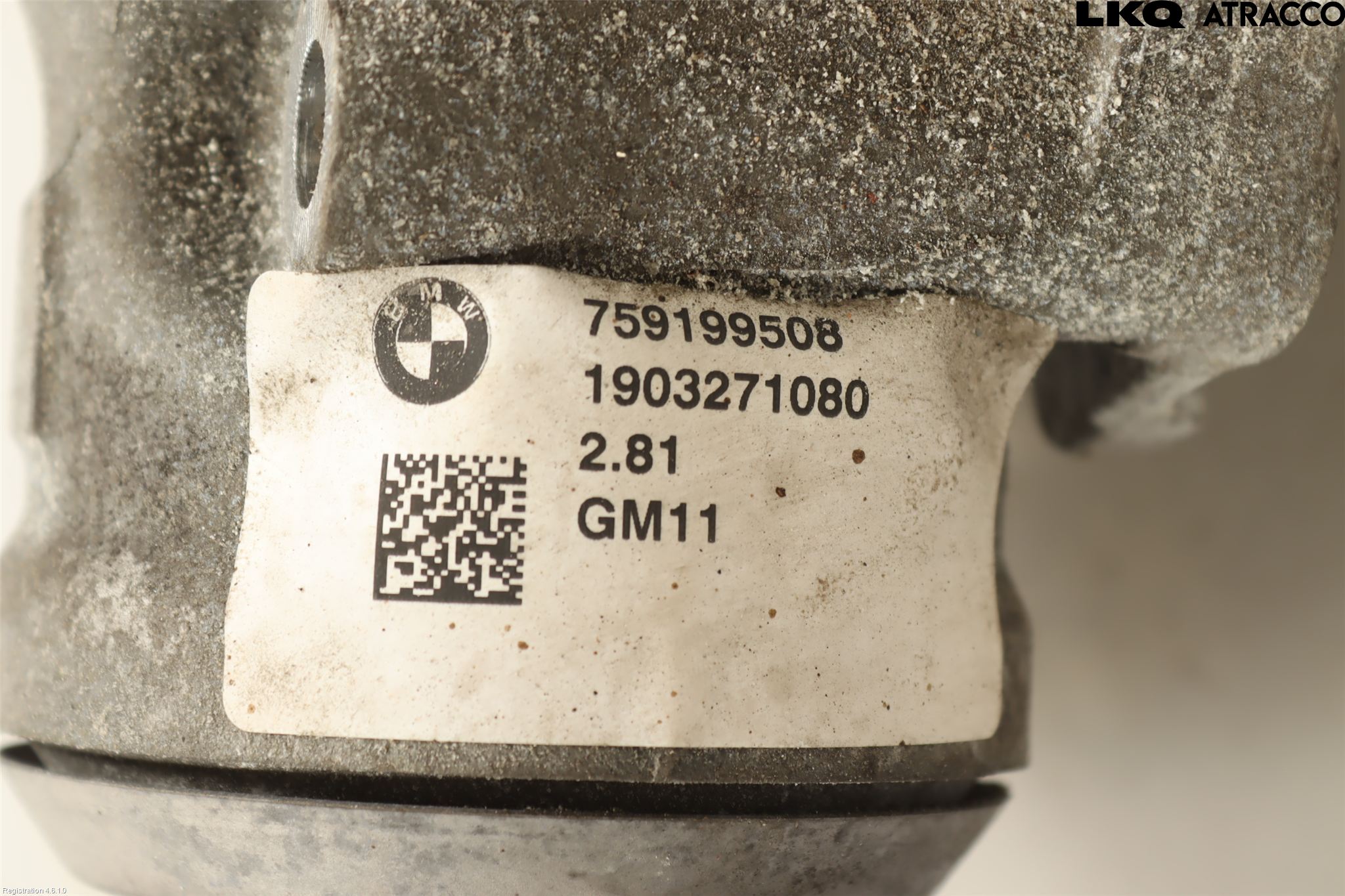 BMW 3 F30/F31/F80 12-19 Framvagn Diffrential