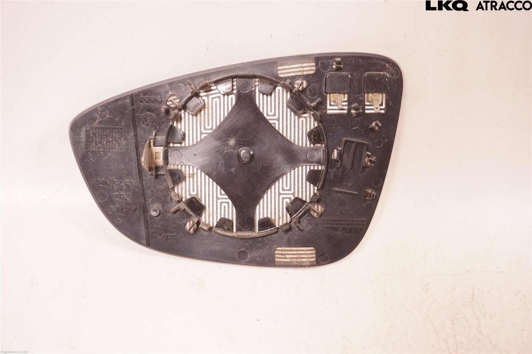 Volkswagen VW PASSAT 11-14 Spegelglas Hö