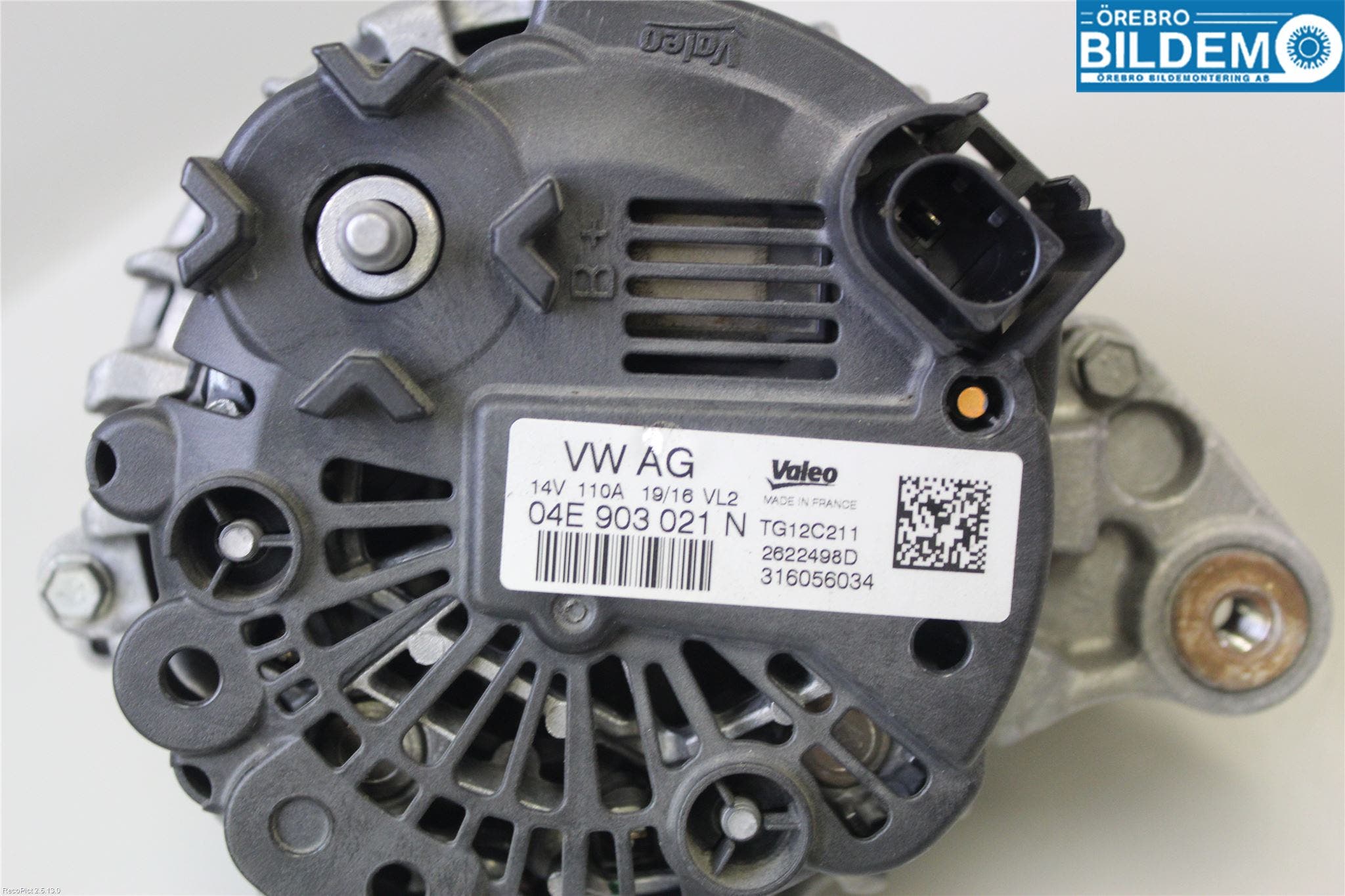 Volkswagen VW POLO 10-17 Generator