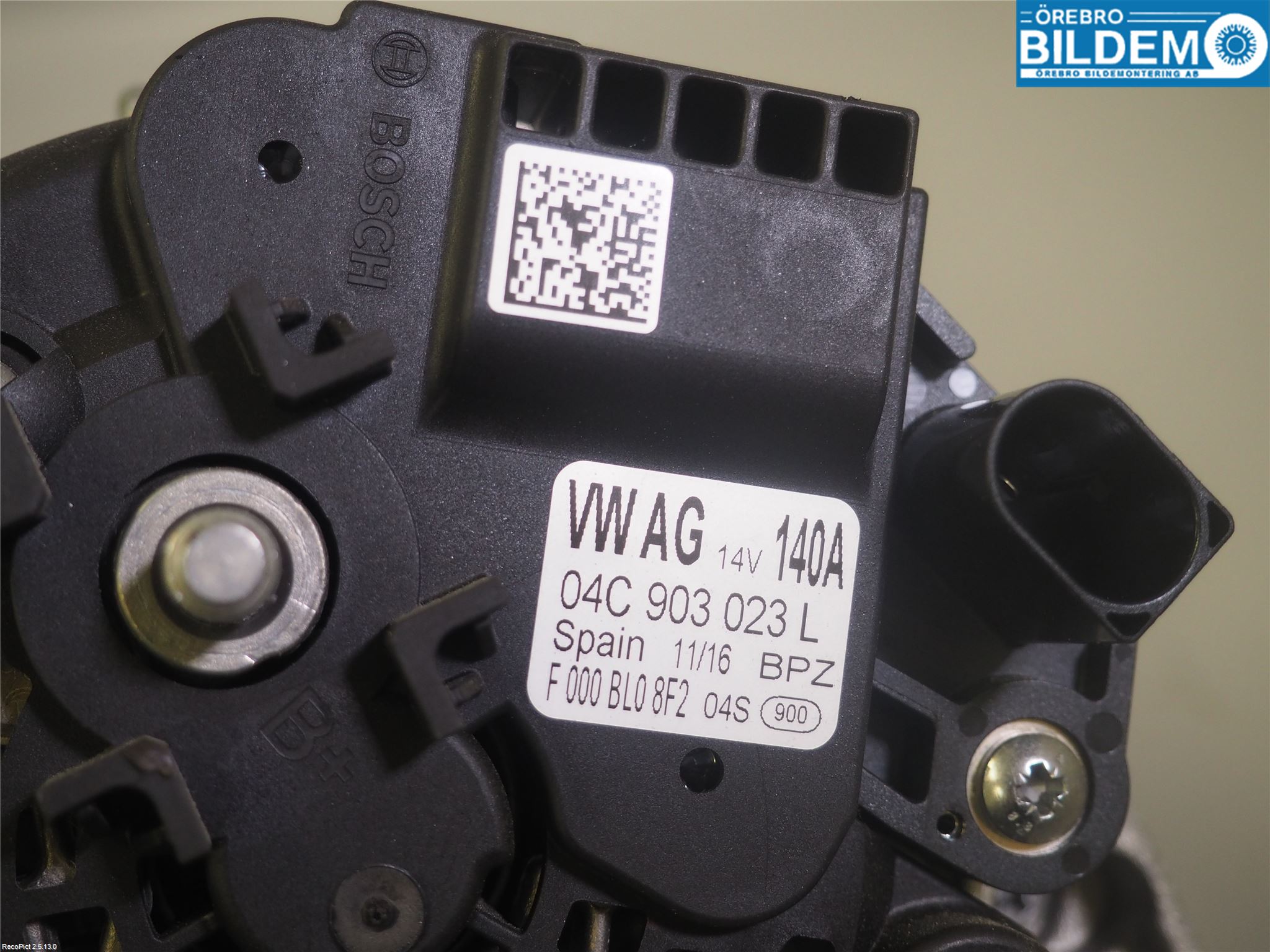 Volkswagen VW POLO 10-17 Generator