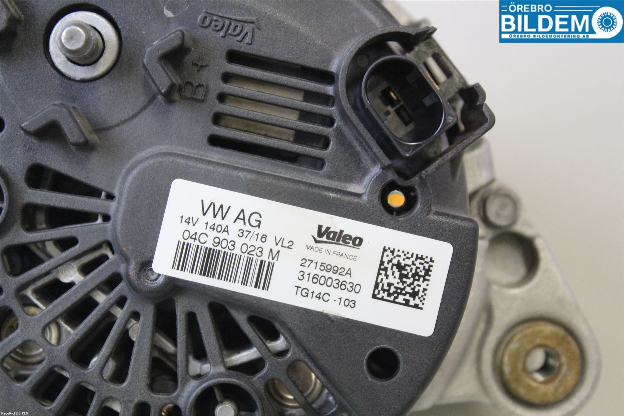 Skoda OCTAVIA (5E) 13-20 Generator