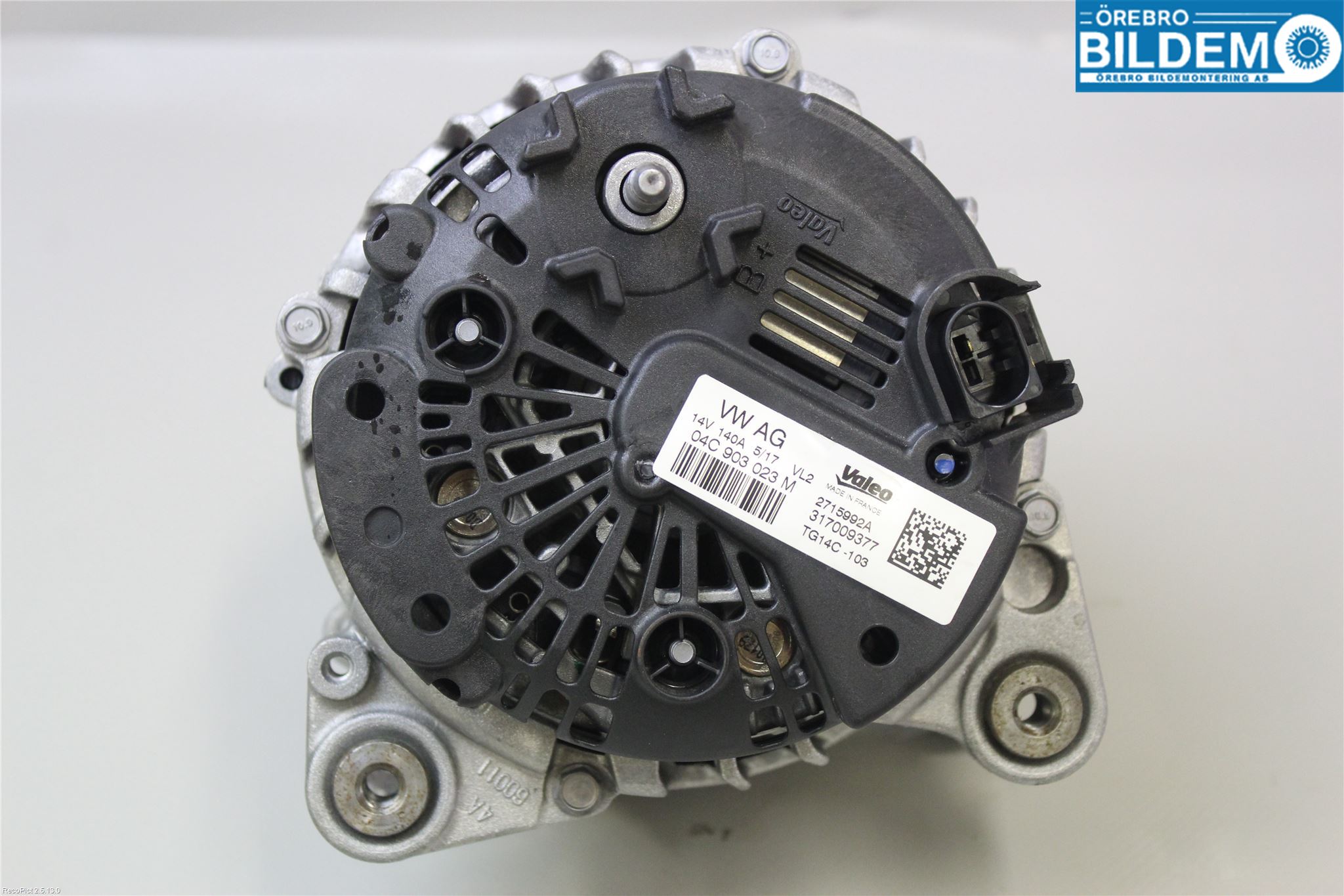 Audi A1/S1 11-18 Generator