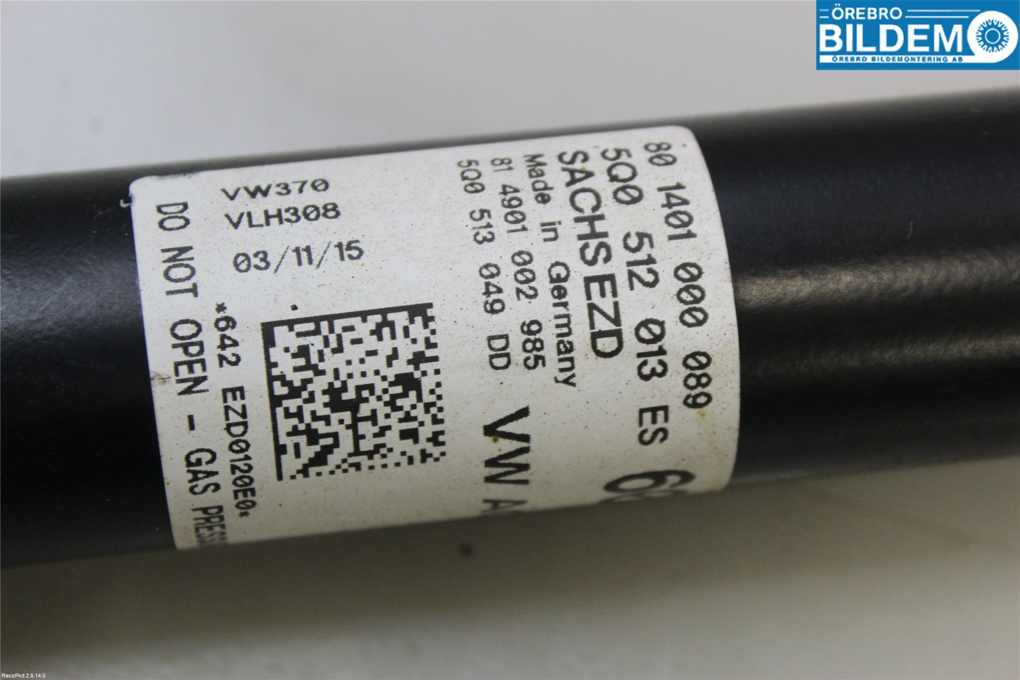 Seat LEON 13-20 Stötdämpare Bak