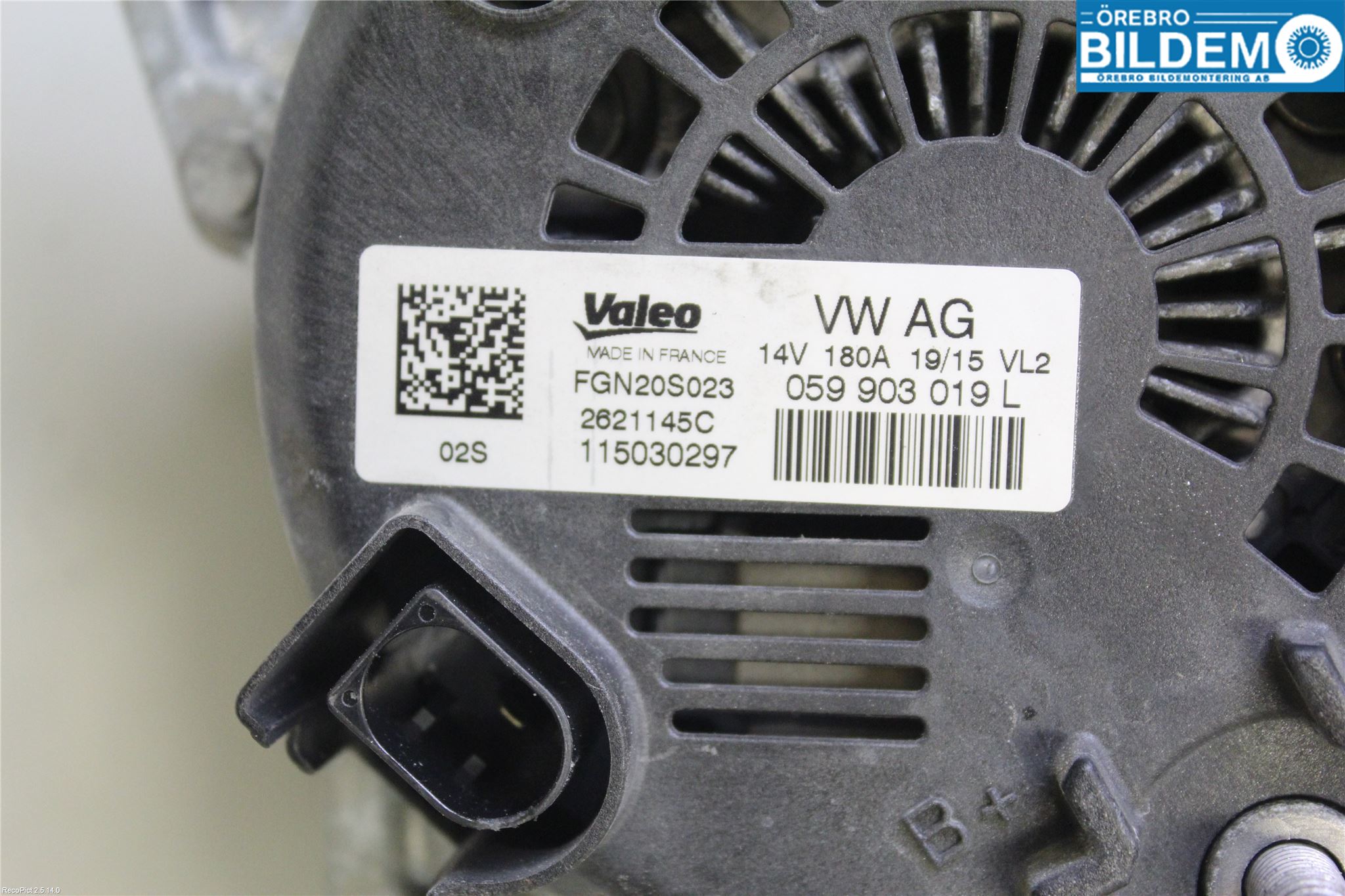 Audi A6 ALLROAD 12-18 Generator