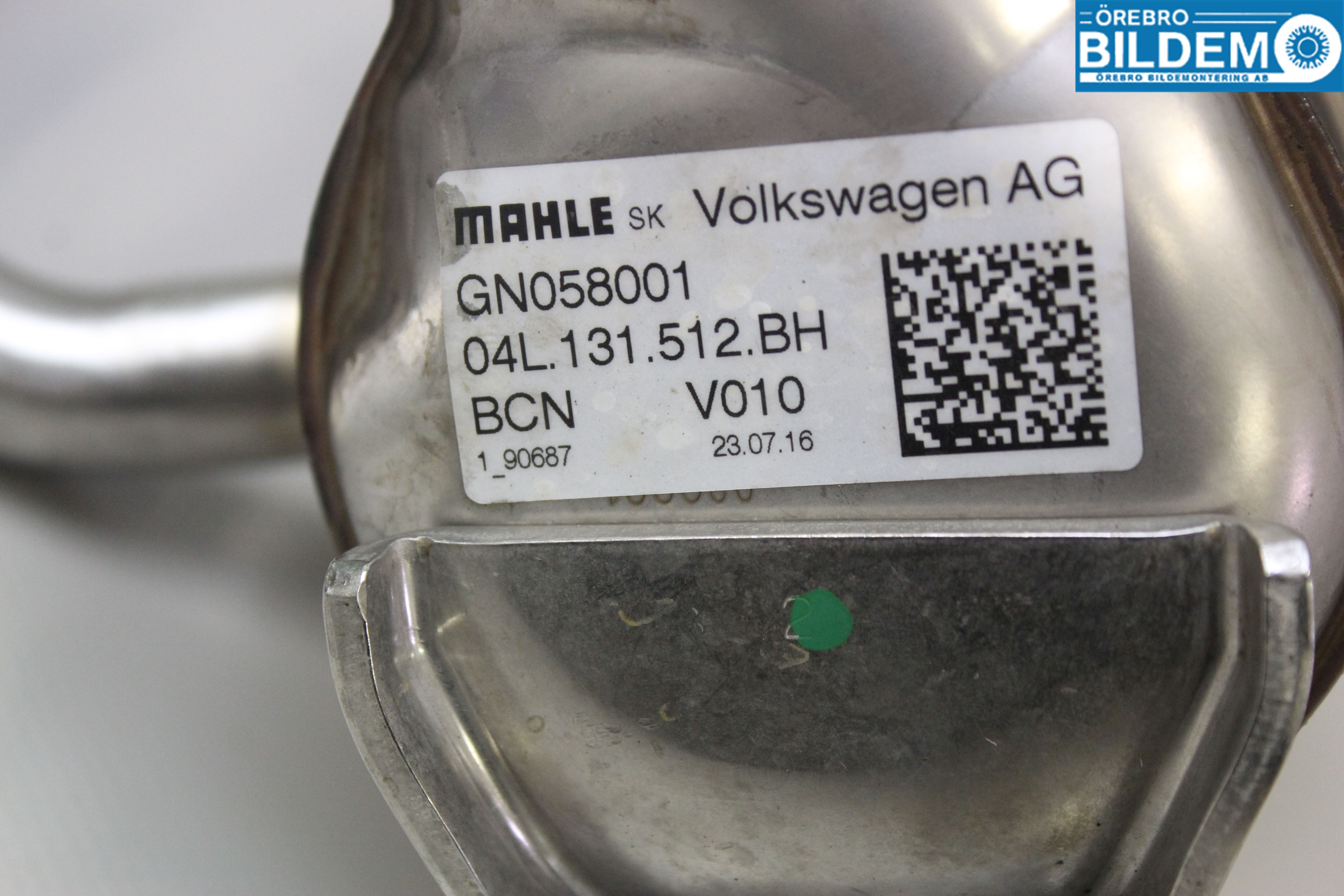 Audi A3/S3 8V 13-20 Avgaskylare