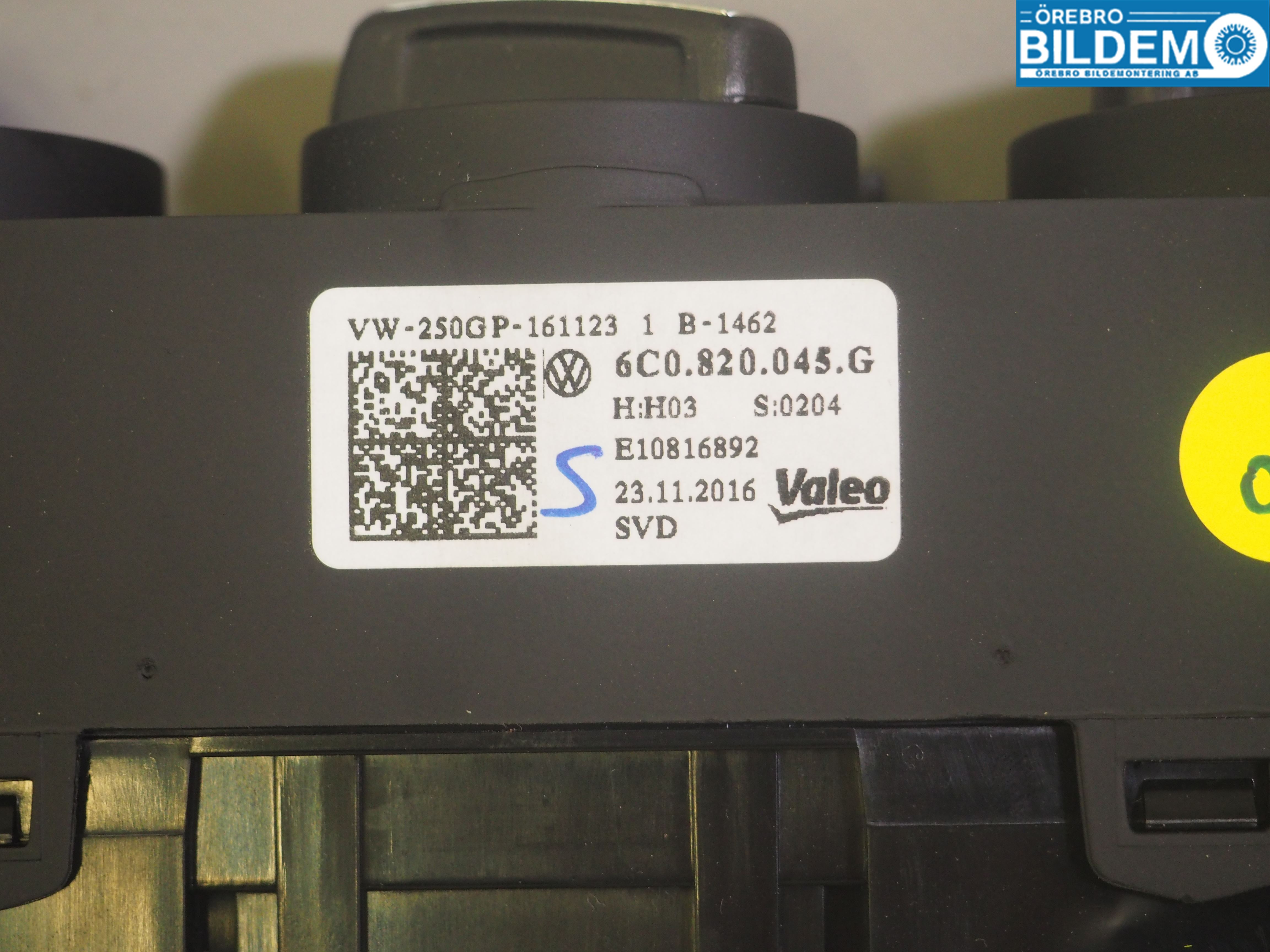 Volkswagen VW POLO 10-17 Ac Styrenhet Ac Manöveren