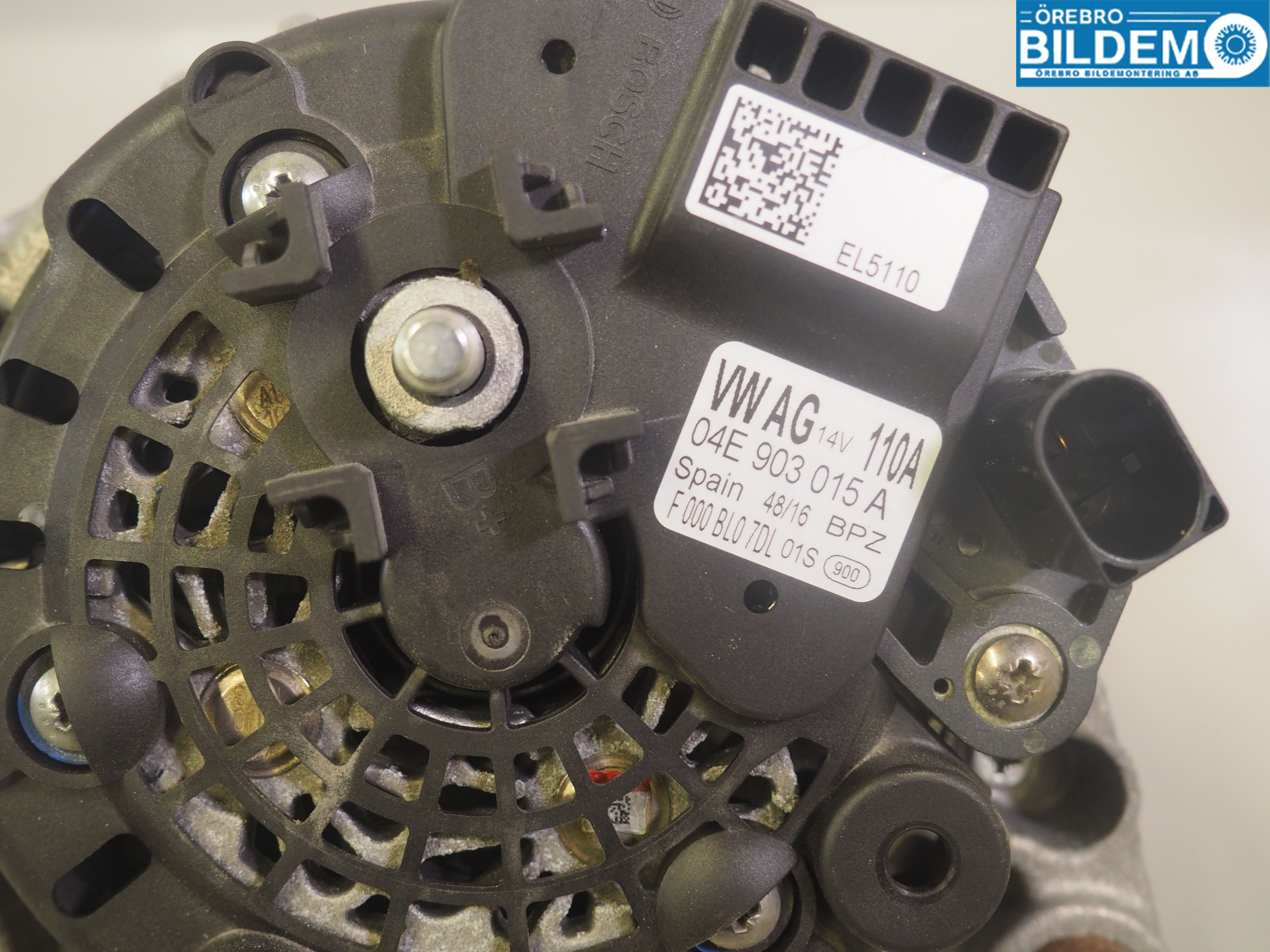 Volkswagen VW POLO 10-17 Generator