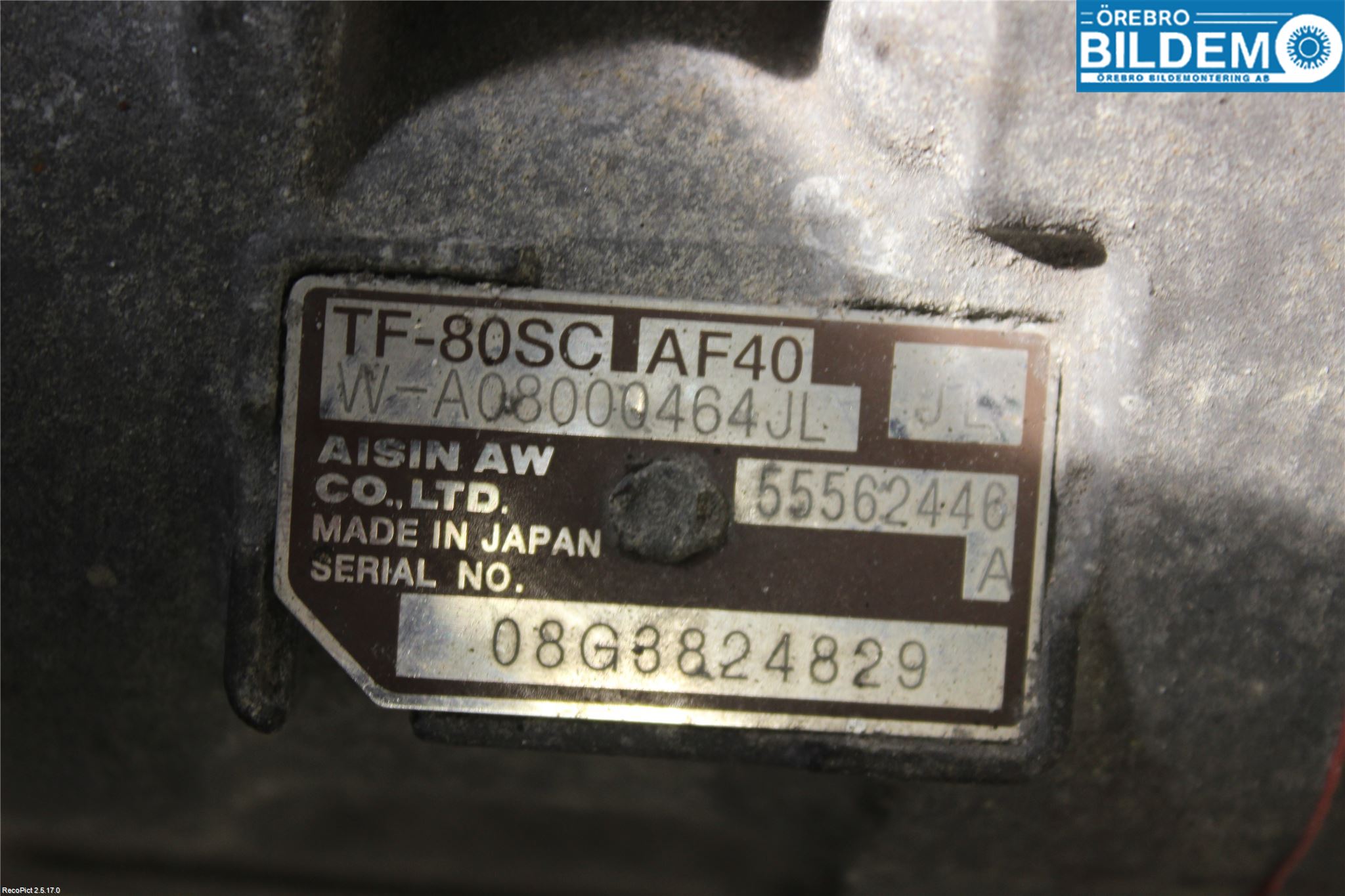 Opel INSIGNIA 09-16 Växellåda Automat