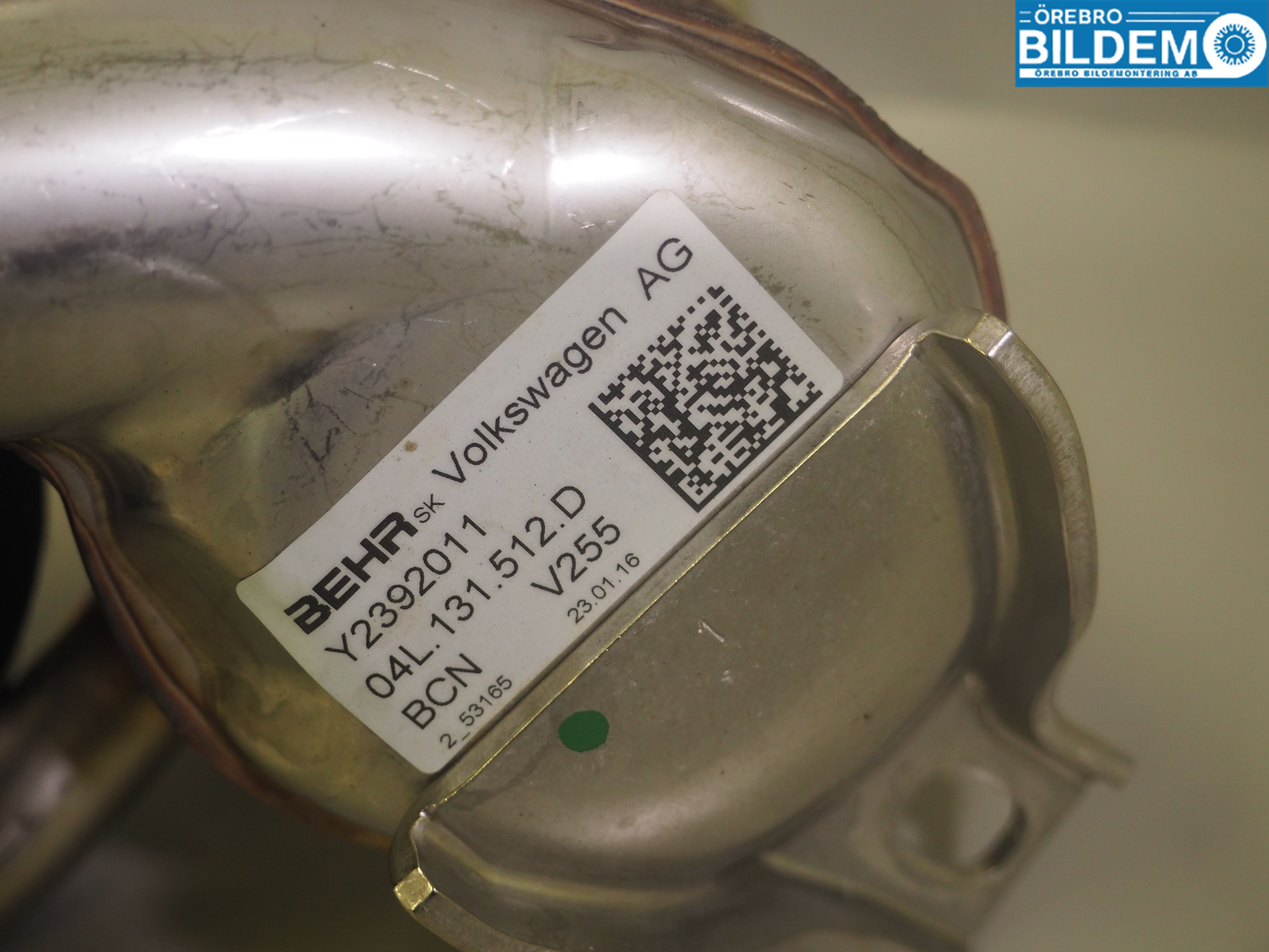 Audi A3/S3 8V 13-20 Avgaskylare