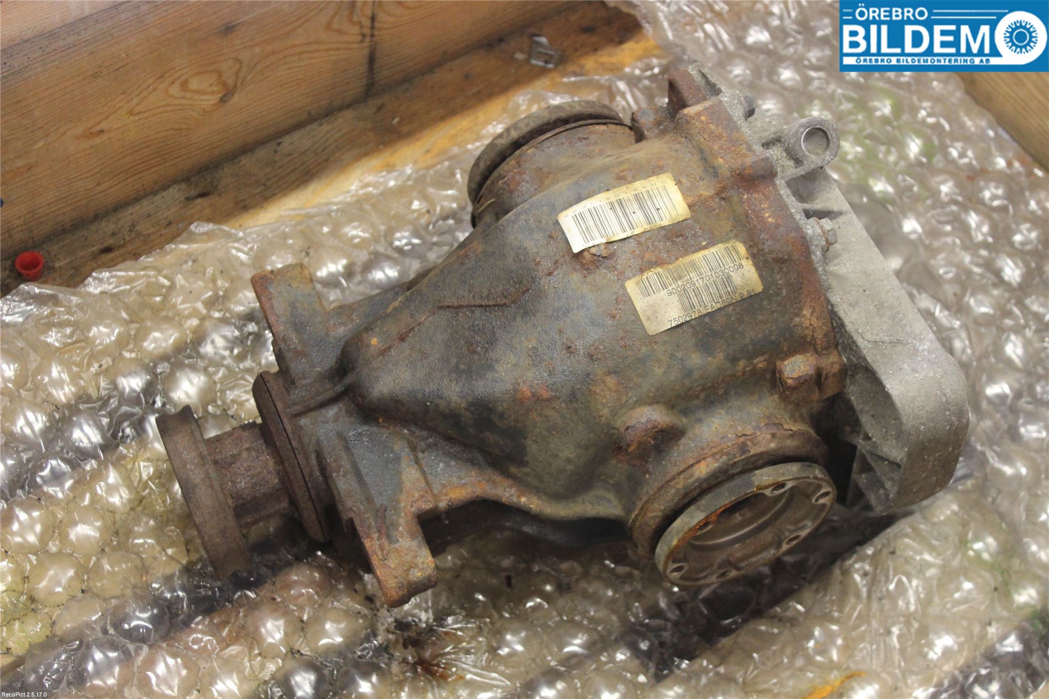 BMW 7 E65/66    00-08 Bakväxel-Diff