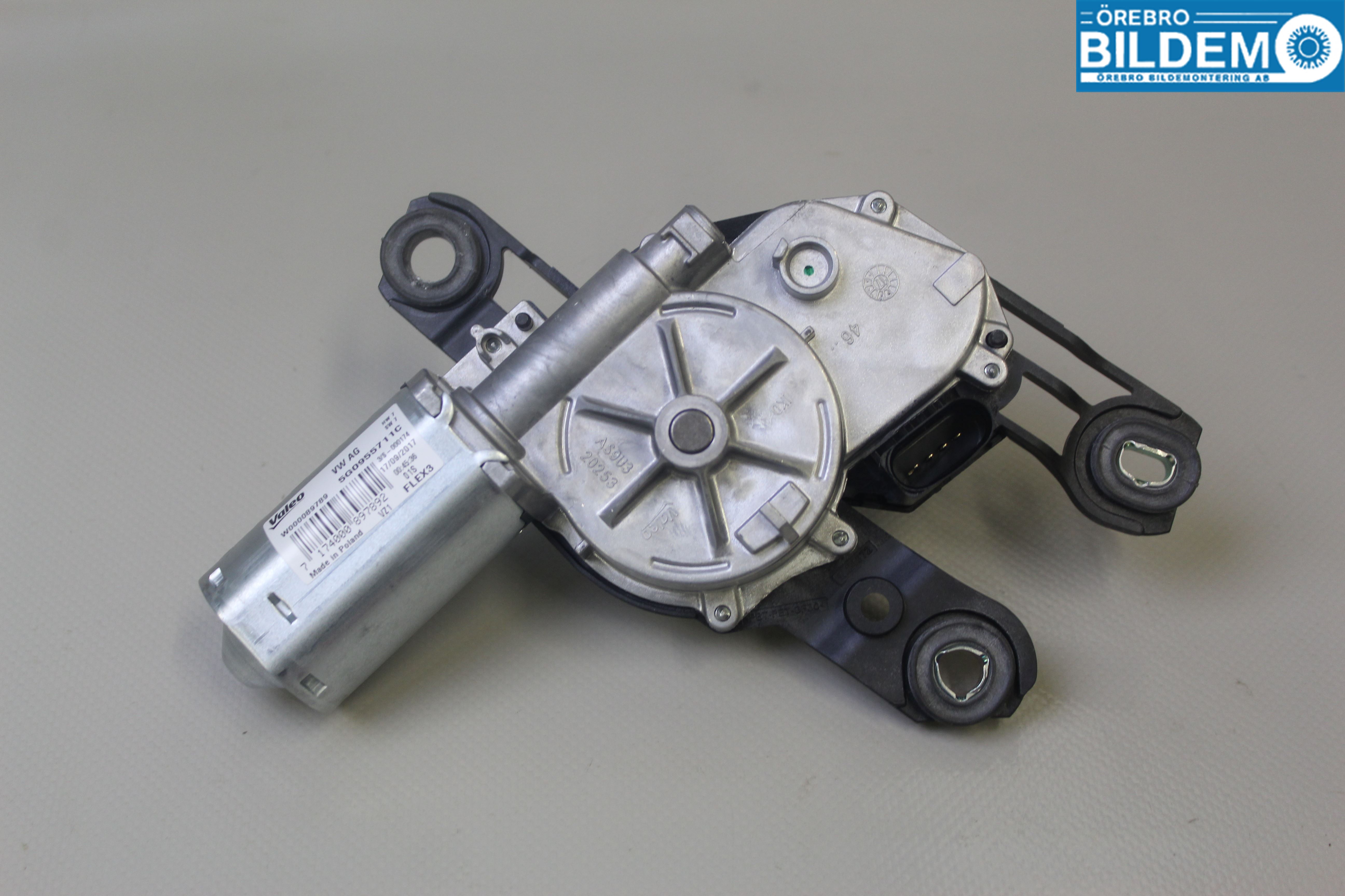 Volkswagen VW GOLF / E-GOLF VII 13-20 Torkarmotor Baklucka