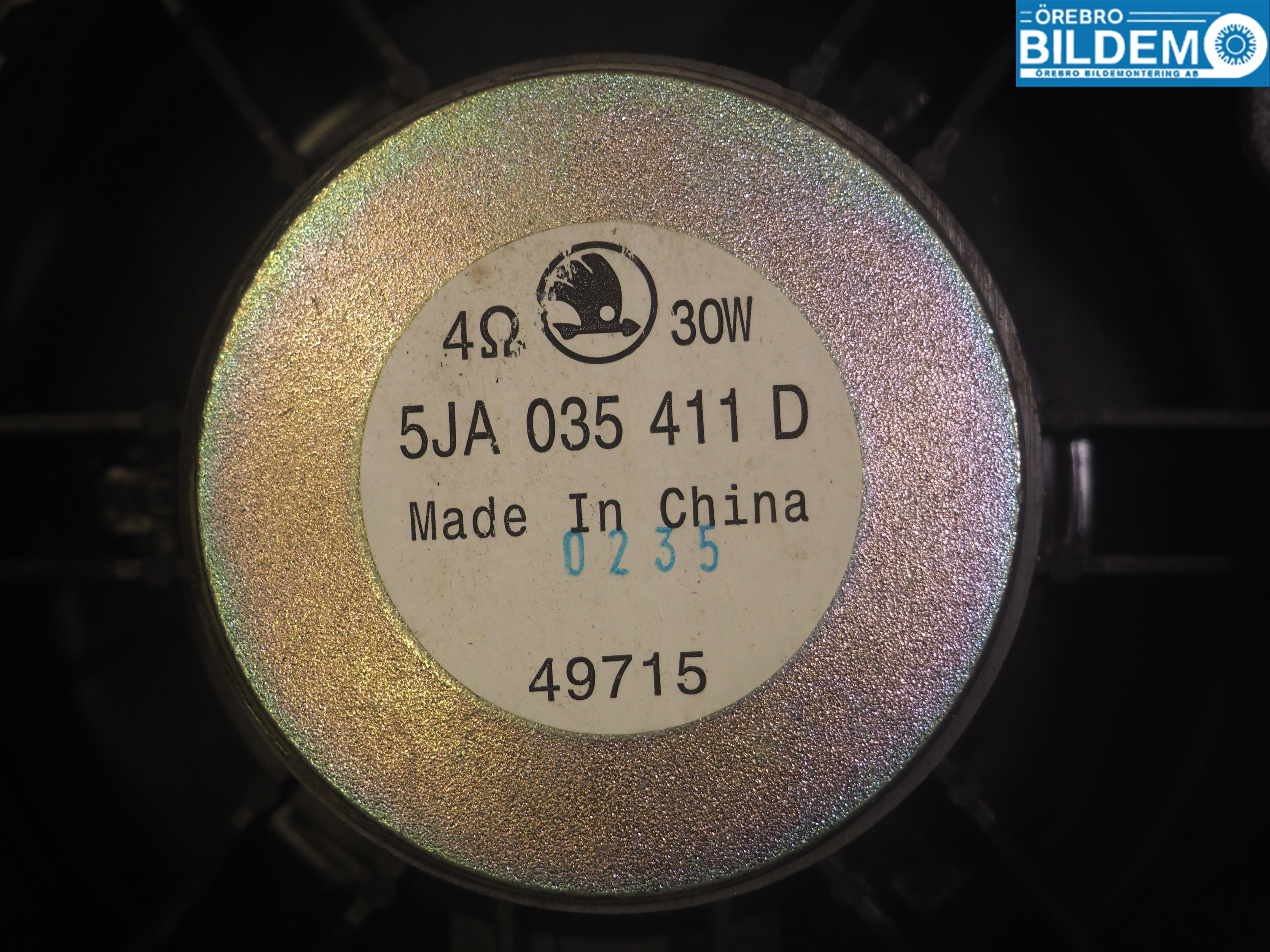 Skoda FABIA 15-21 Högtalare