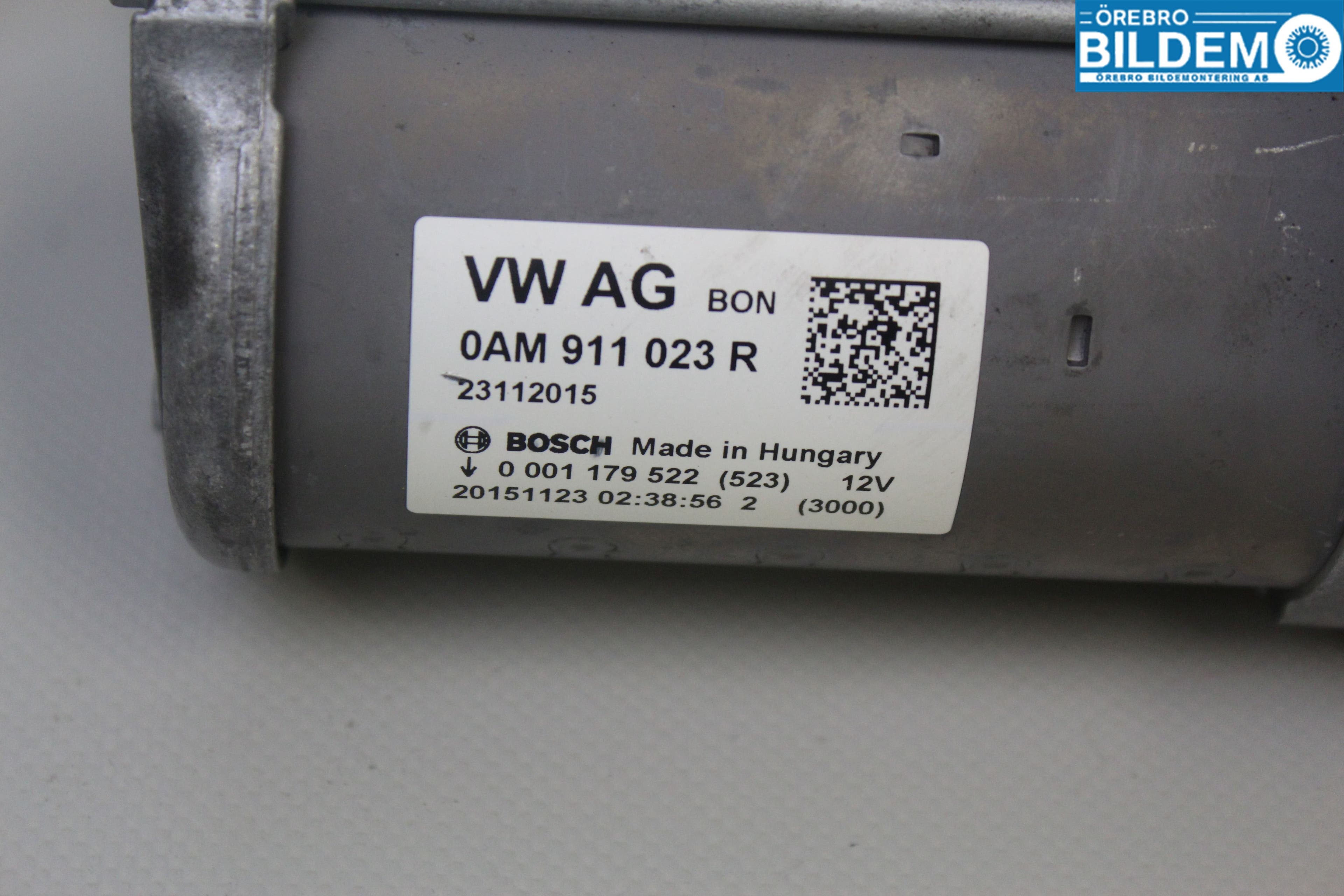 Volkswagen VW GOLF SPORTSVAN 15-20 Startmotor