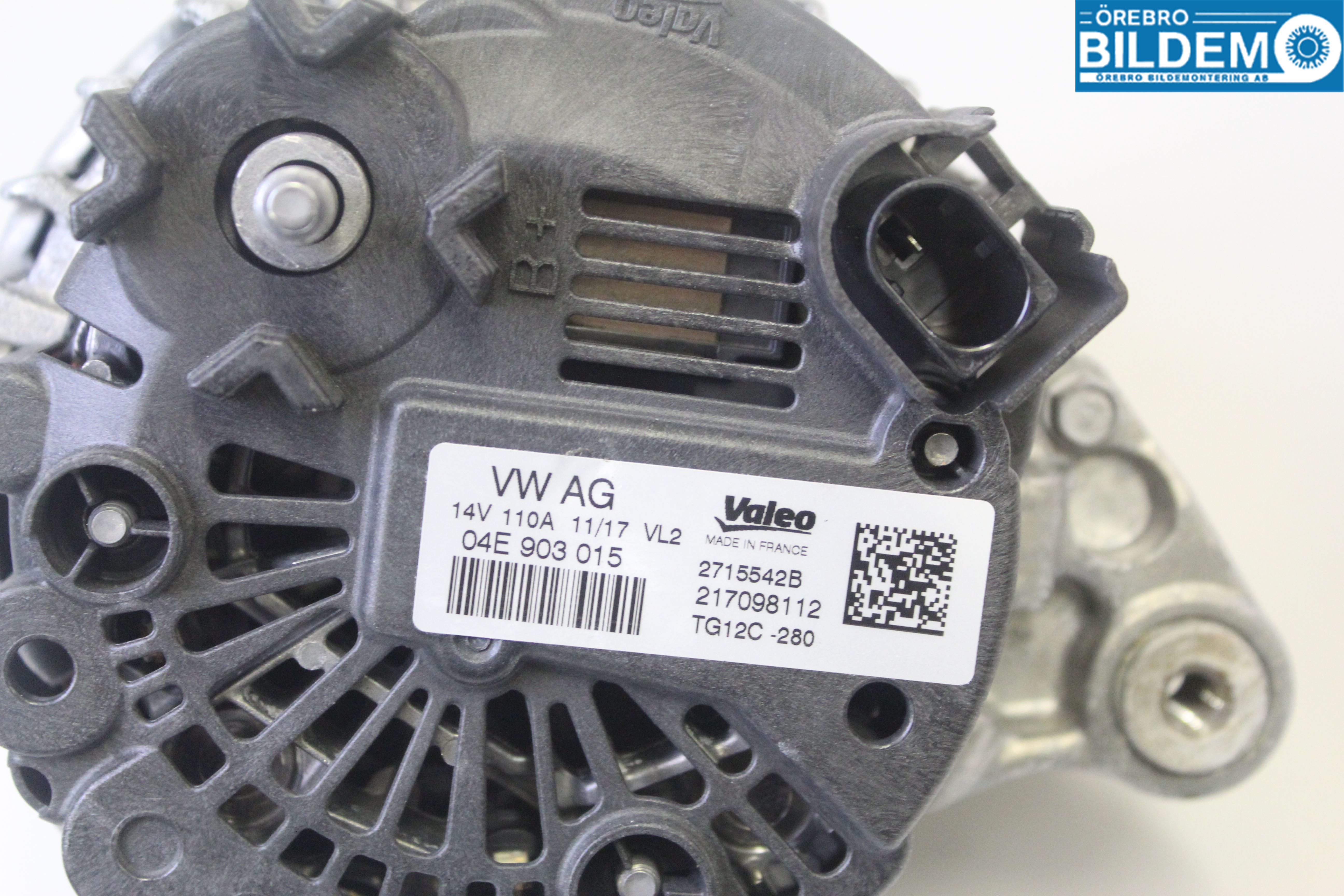 Volkswagen VW POLO 10-17 Generator
