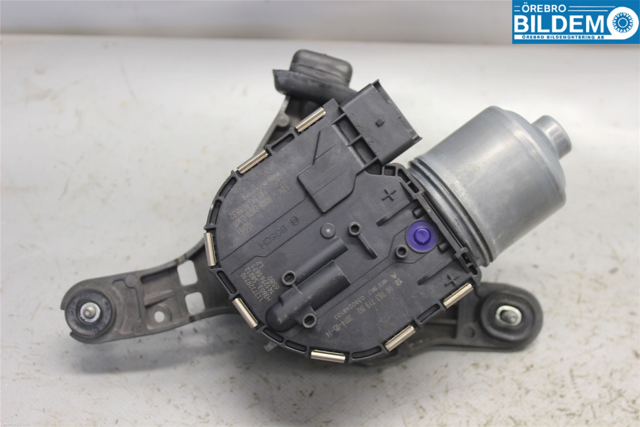 Citroen C4 GRAND PICASSO 14-18 Torkarmotor Vindruta