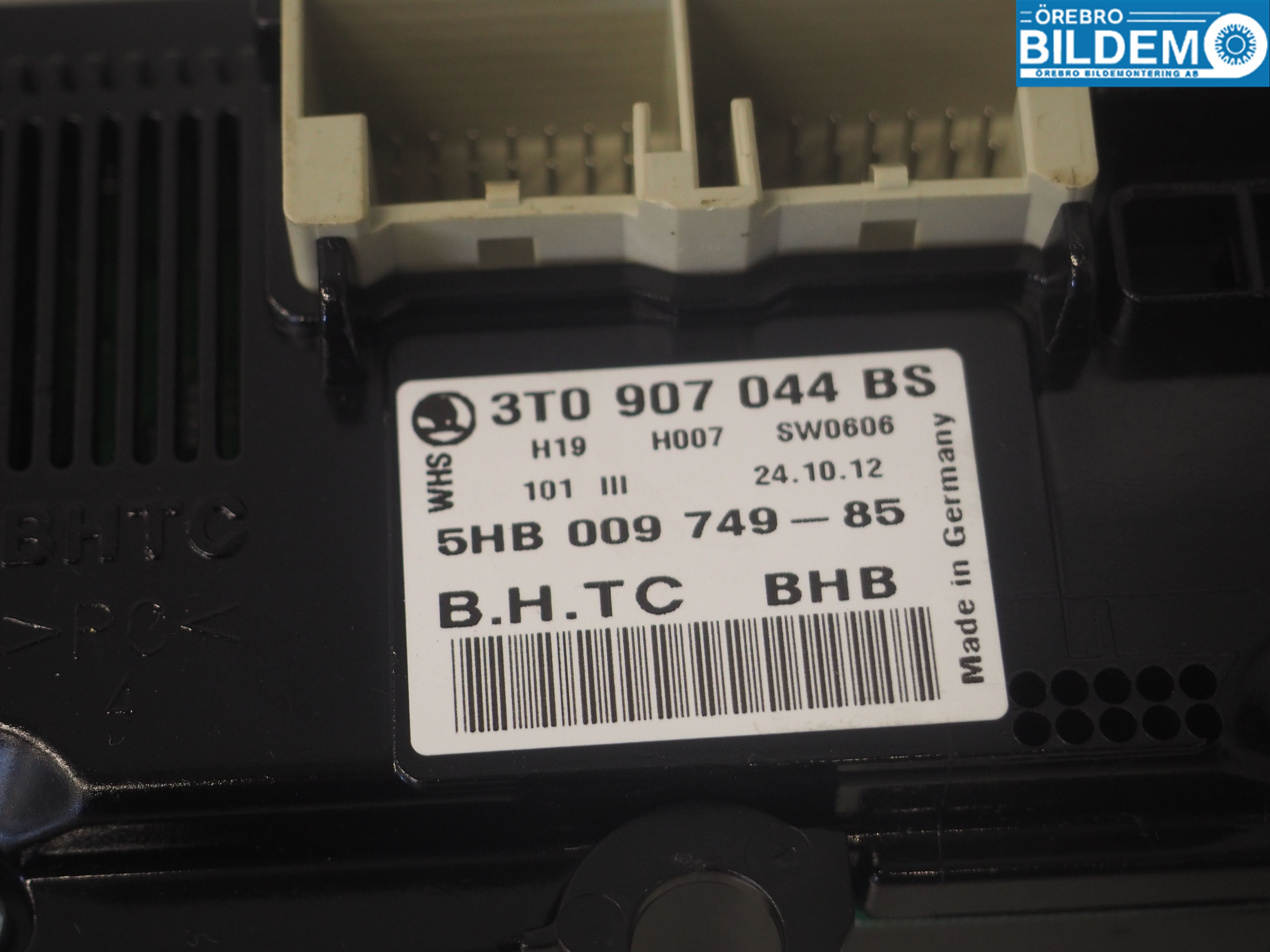 Skoda YETI Ac Styrenhet Ac Manöveren