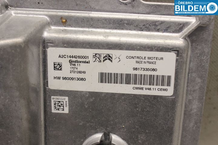 Citroen C3 10-17 Styrenhet Insprut Bensin