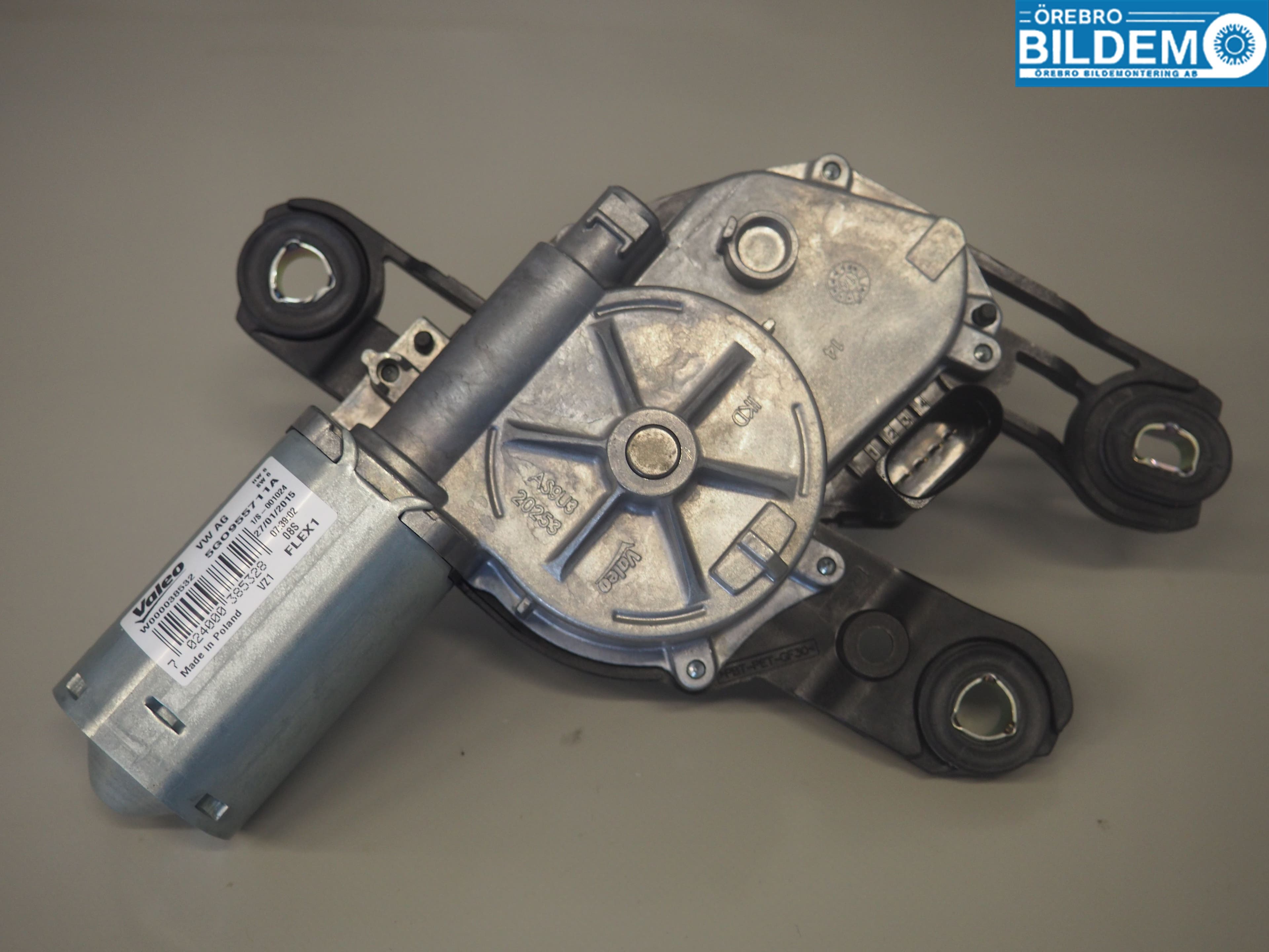 Volkswagen VW GOLF / E-GOLF VII 13-20 Torkarmotor Baklucka