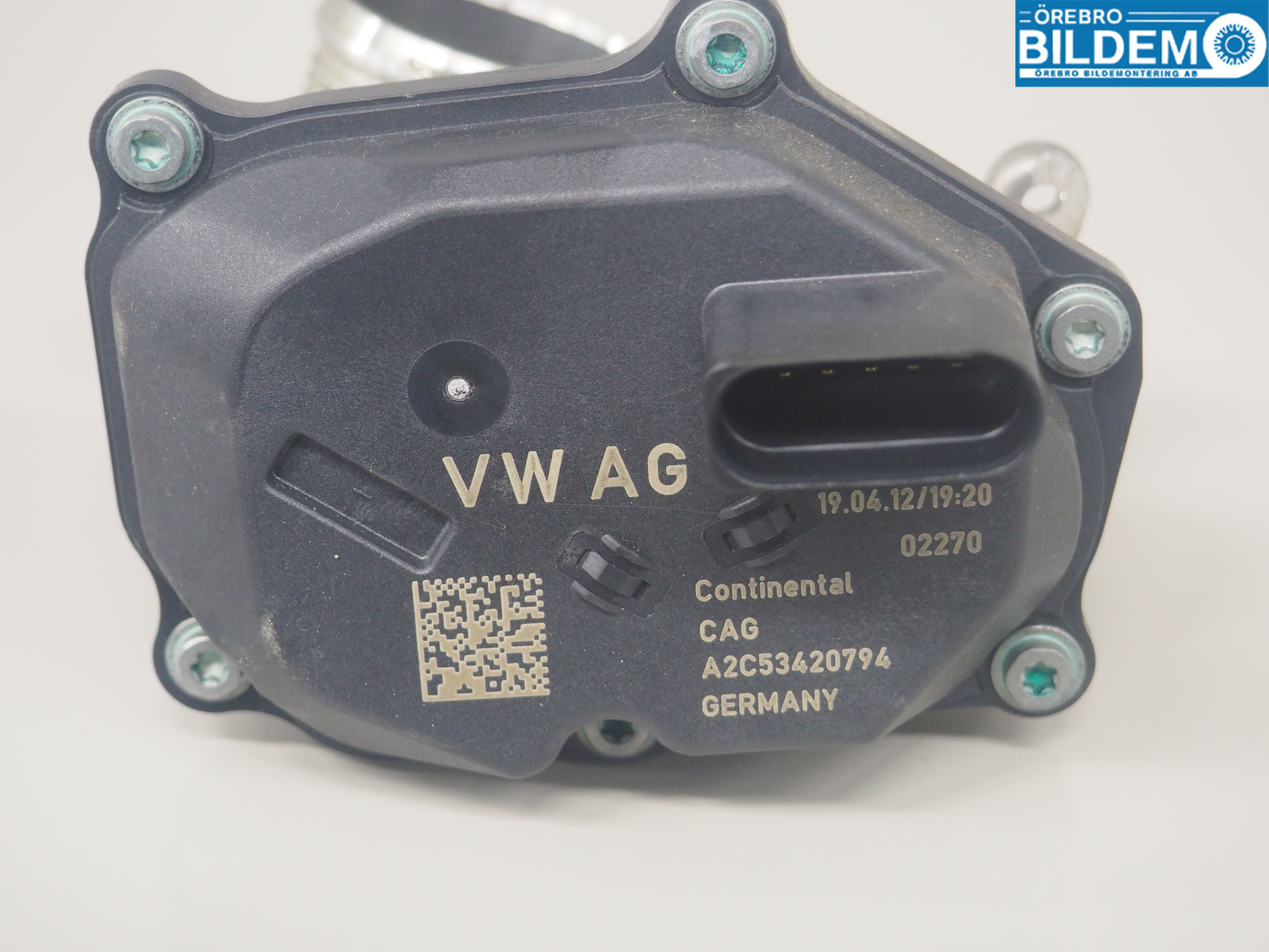 Volkswagen VW GOLF / E-GOLF VII 13-20 Egr Ventil