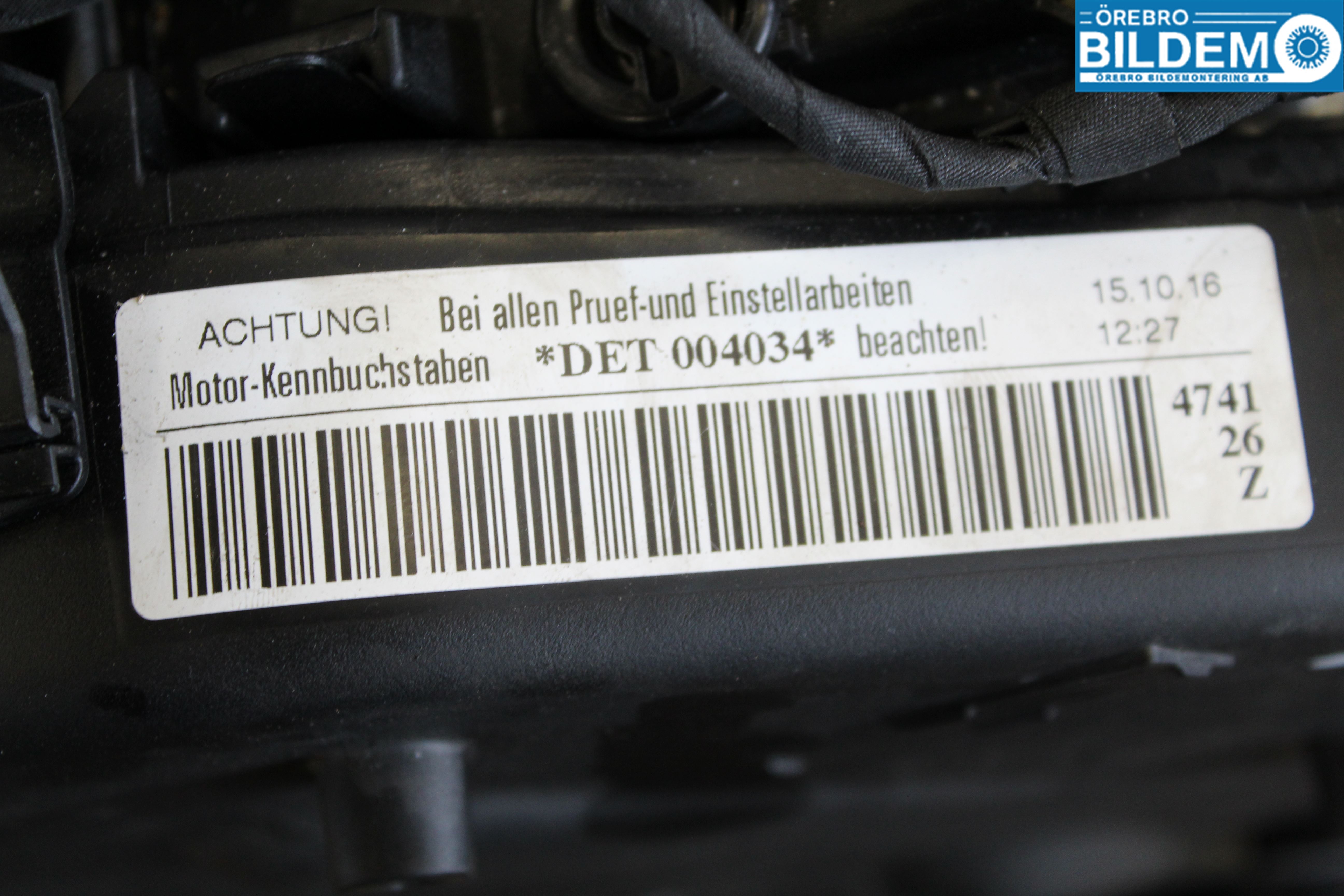 Audi A4/S4 B9 16-19 Motor Diesel