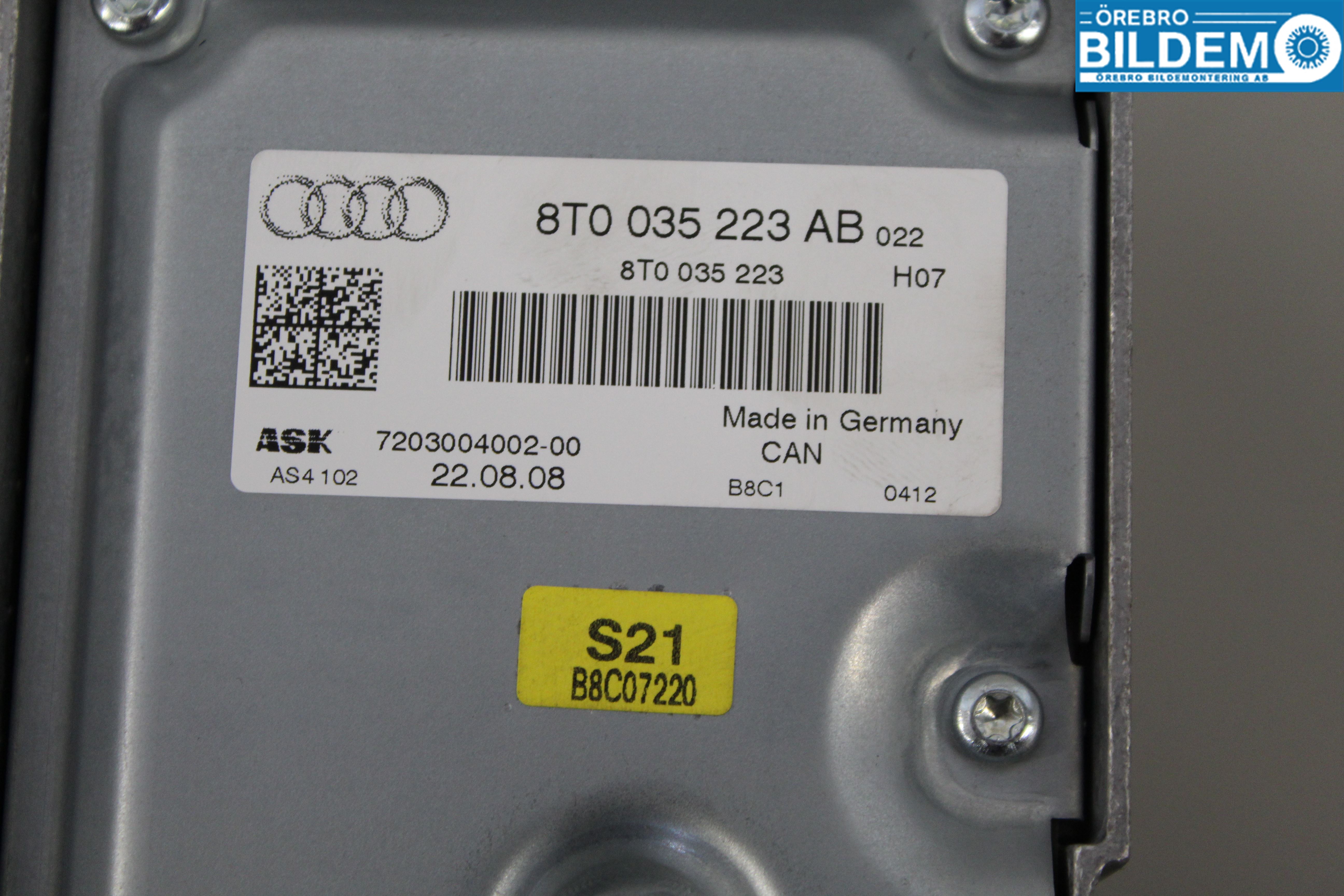 Audi A4/S4 08-11 Radio-Stereo Förstärkare