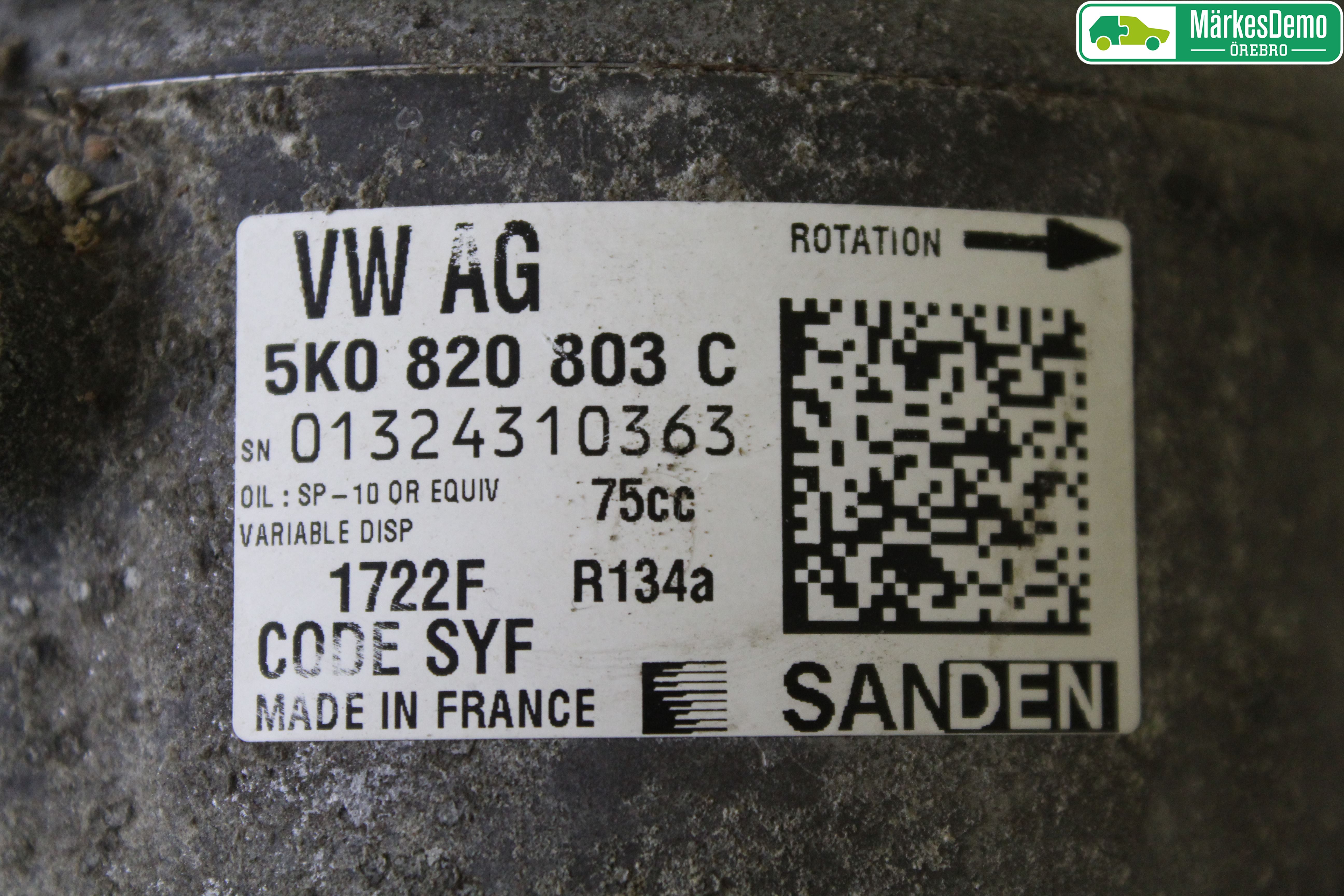 Skoda FABIA 07-14 Ac Kompressor