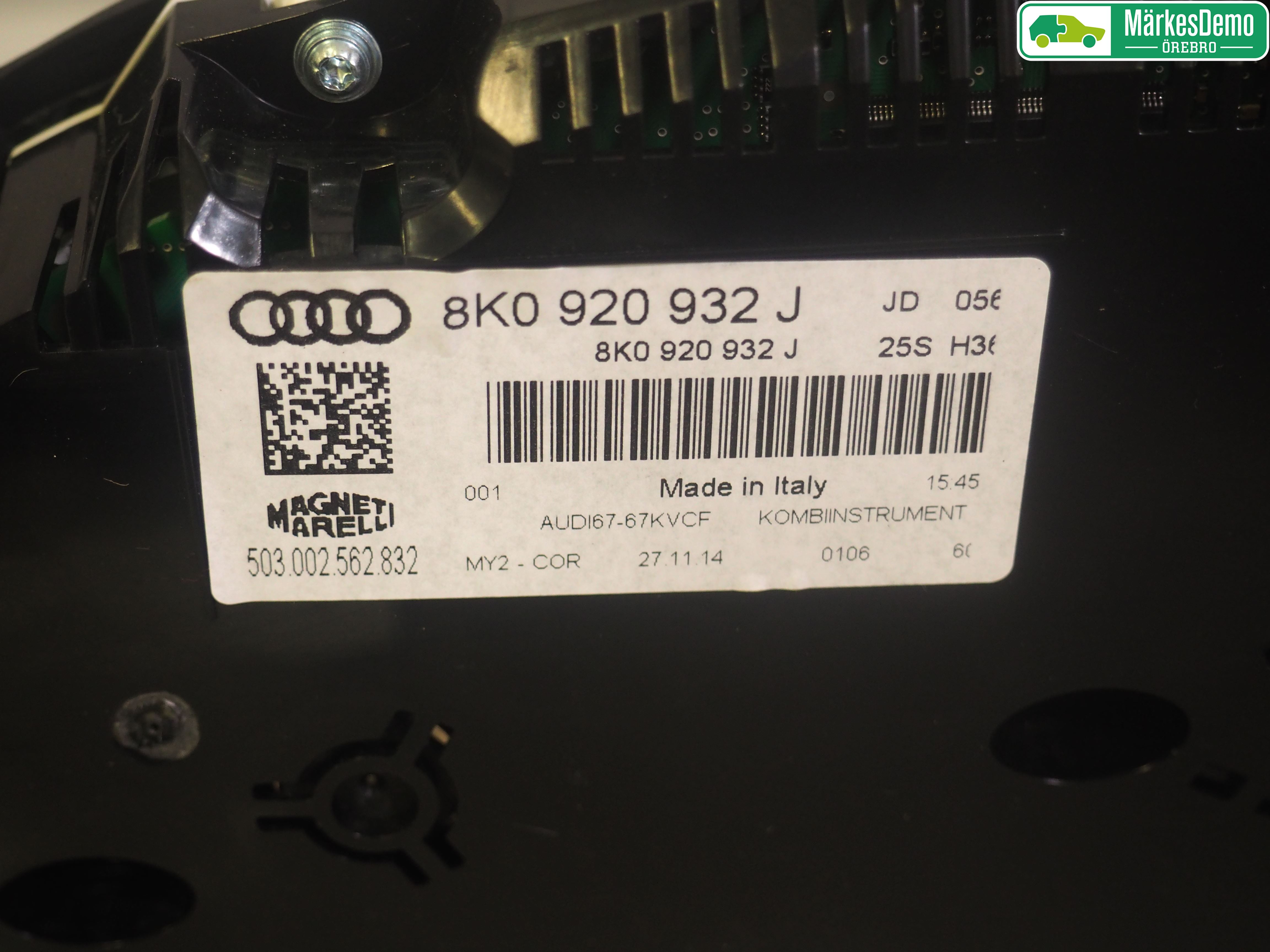 Audi A4 12-15 Instrument Komb