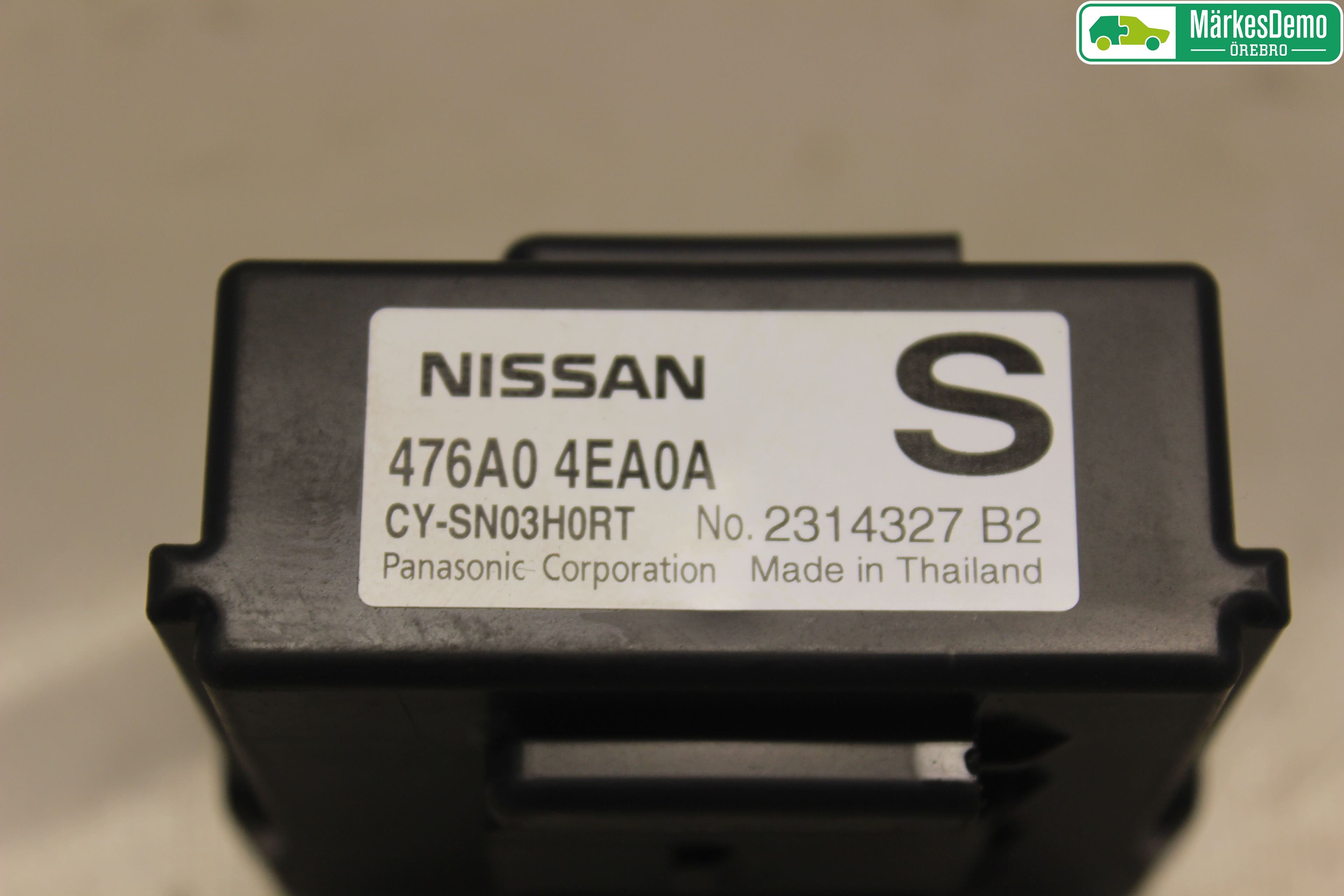 Nissan QASHQAI 14-17 Relä Abs