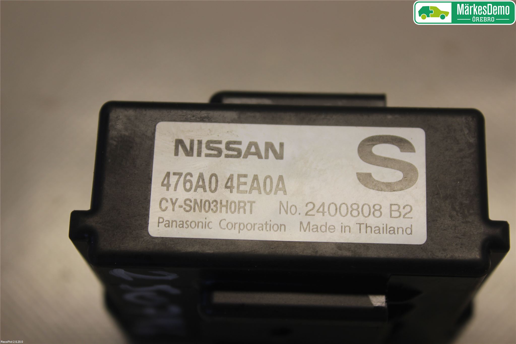 Nissan QASHQAI 14-17 Relä Abs