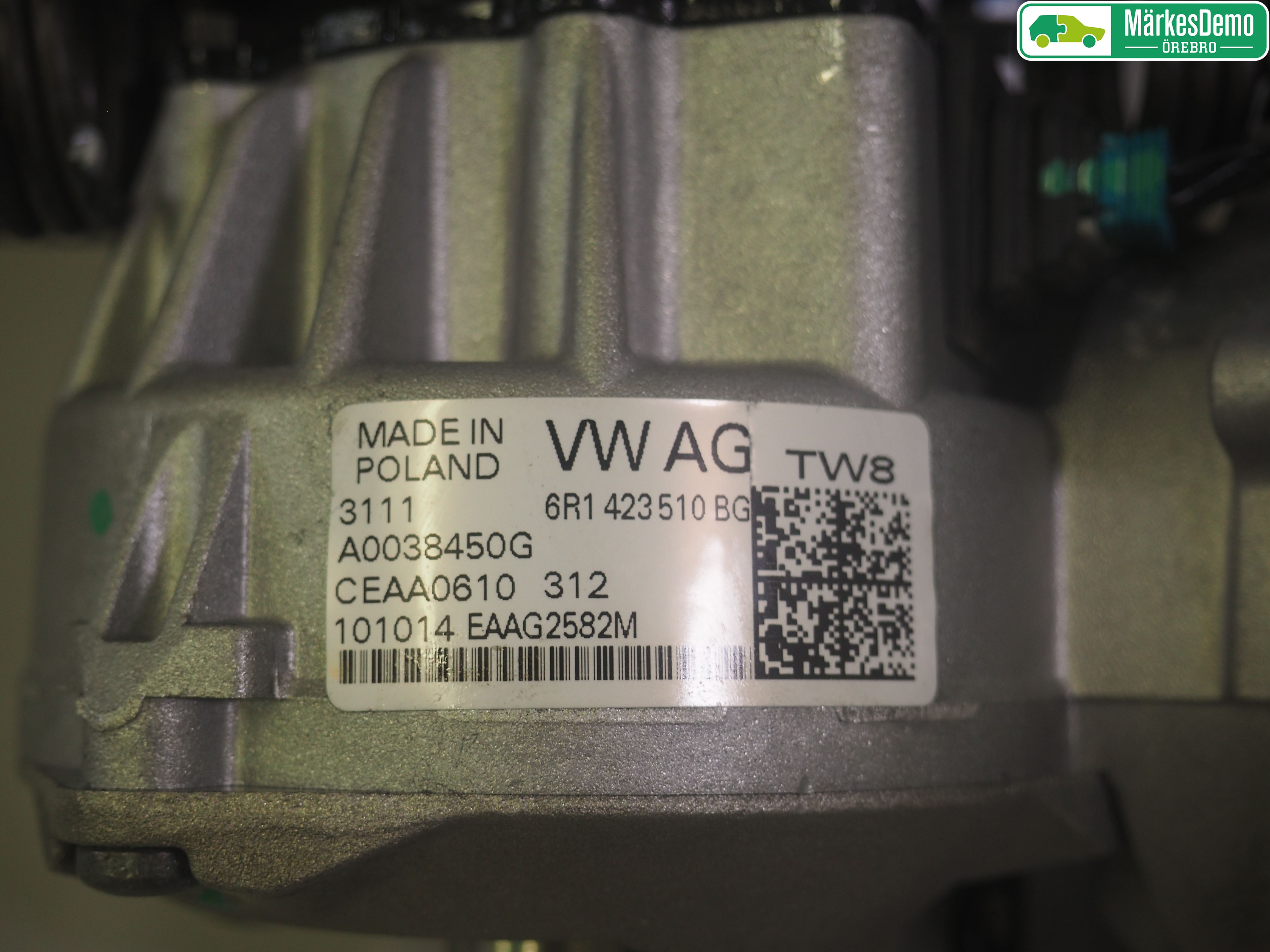 Skoda RAPID Rattaxelagg Med Inb Servo