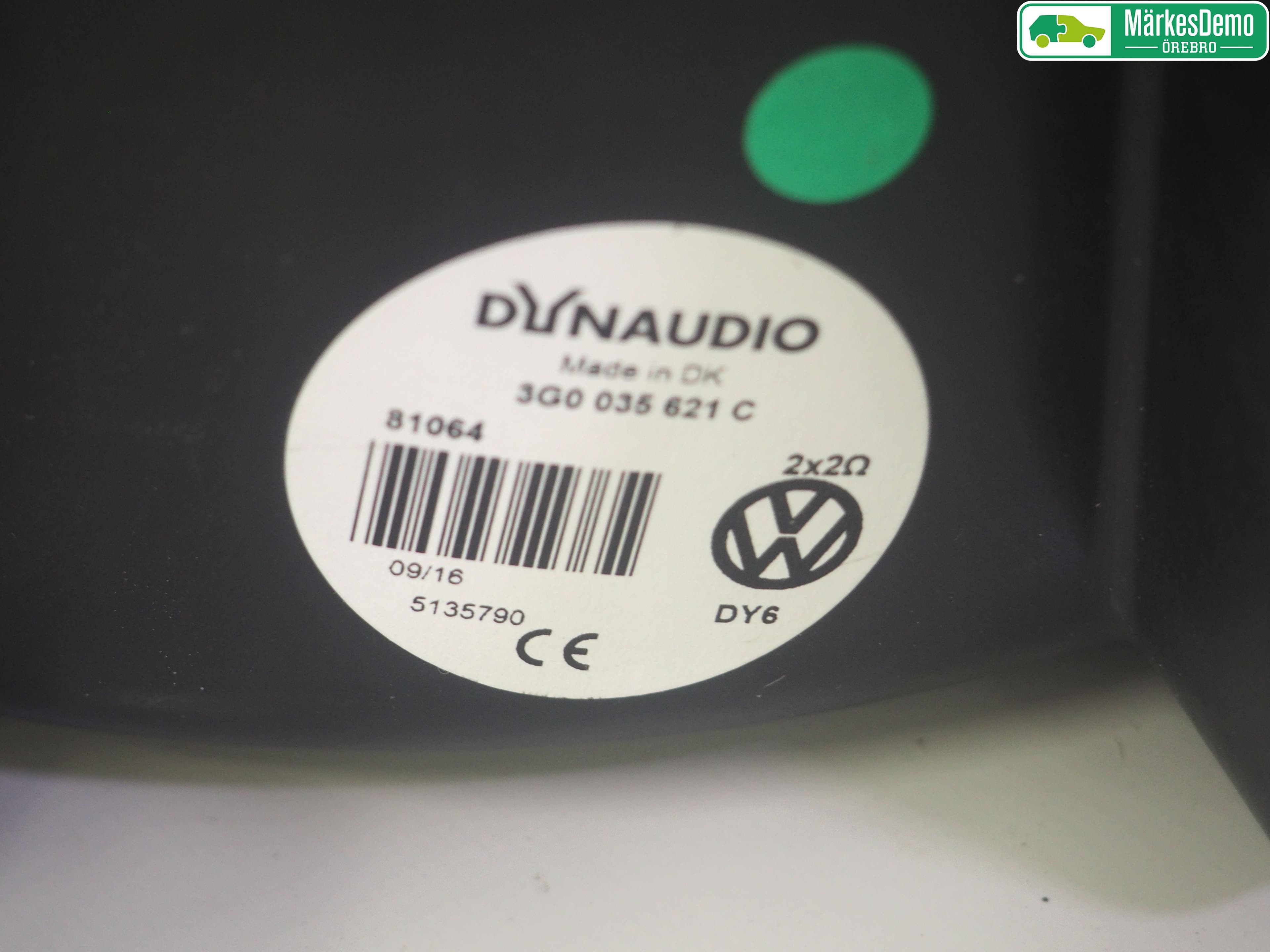 Volkswagen VW PASSAT 15-19 Högtalare