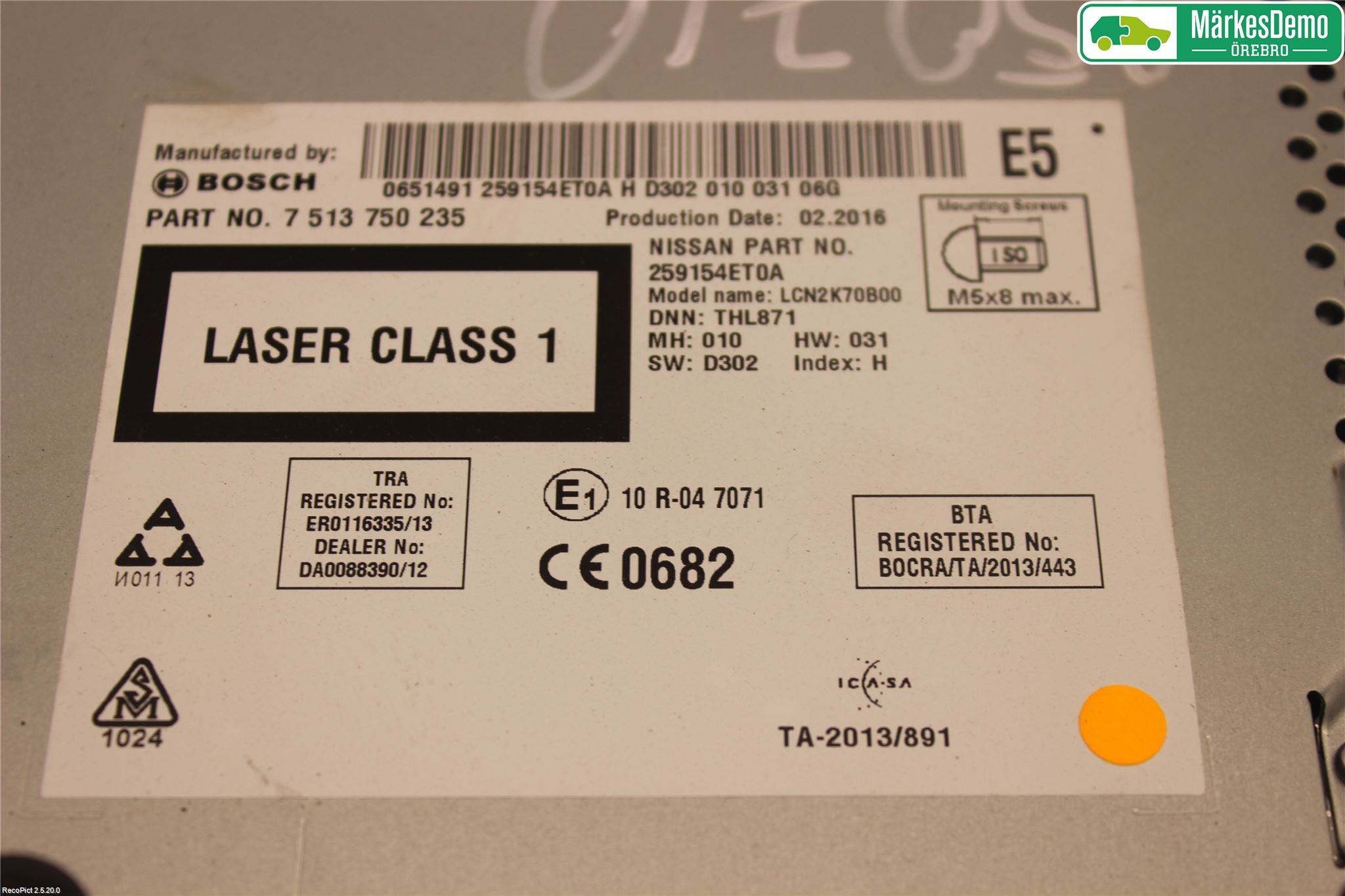 Nissan X-TRAIL 14-21 Gps Navigator