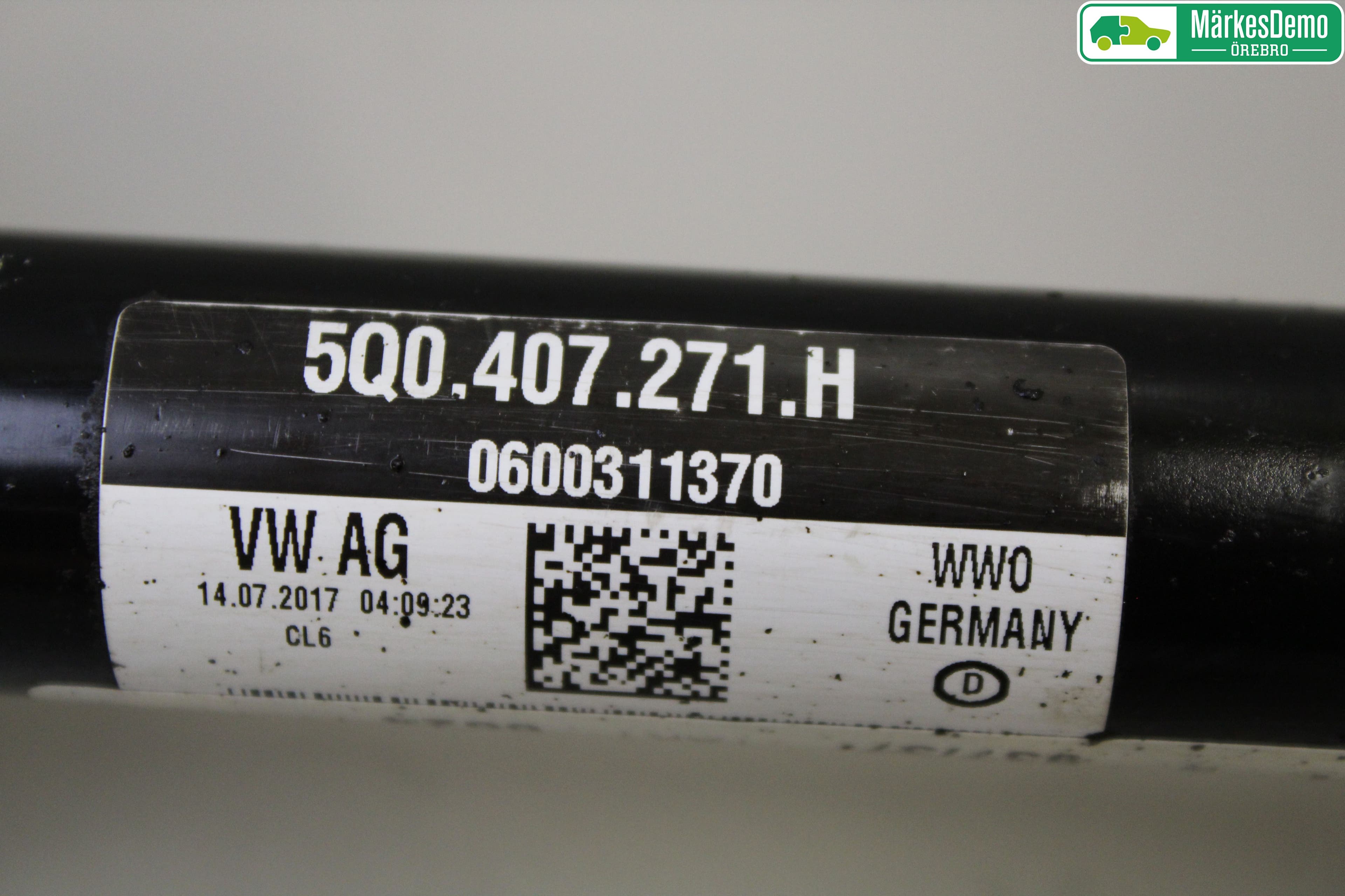 Volkswagen VW GOLF / E-GOLF VII 13-20 Drivaxel Fram Vänster