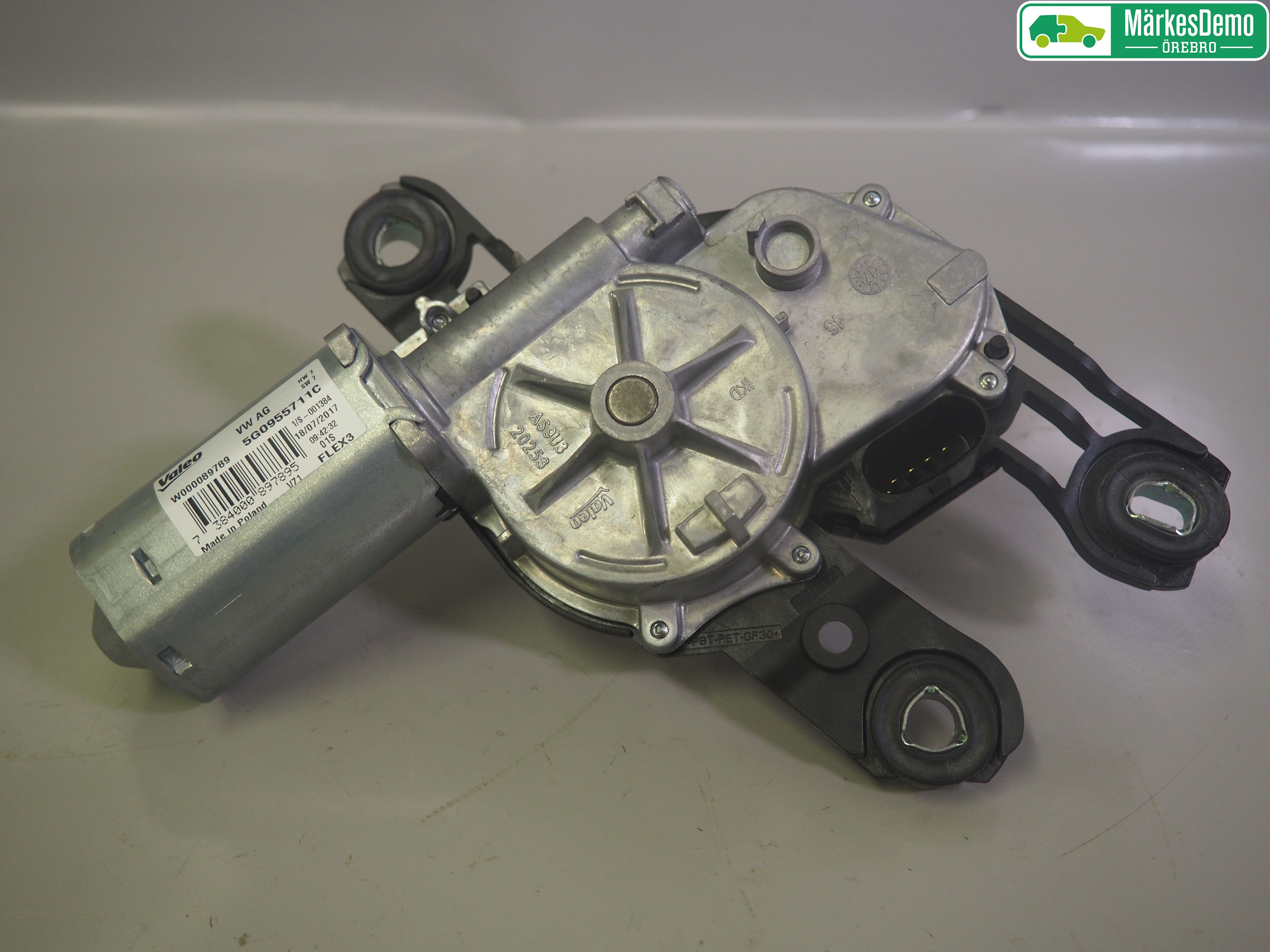 Volkswagen VW GOLF / E-GOLF VII 13-20 Torkarmotor Baklucka