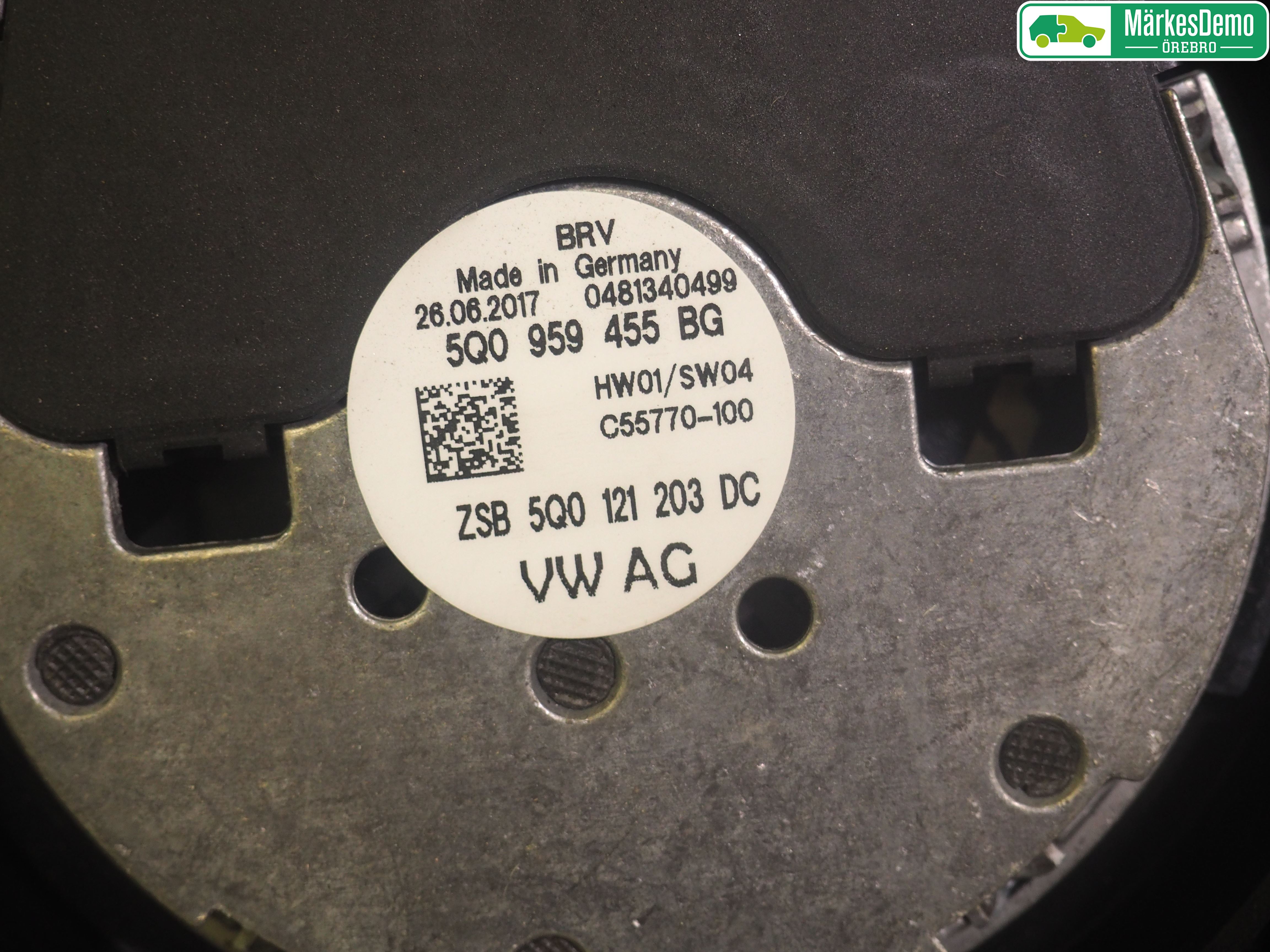 Volkswagen VW GOLF / E-GOLF VII 13-20 Kylfläkt El