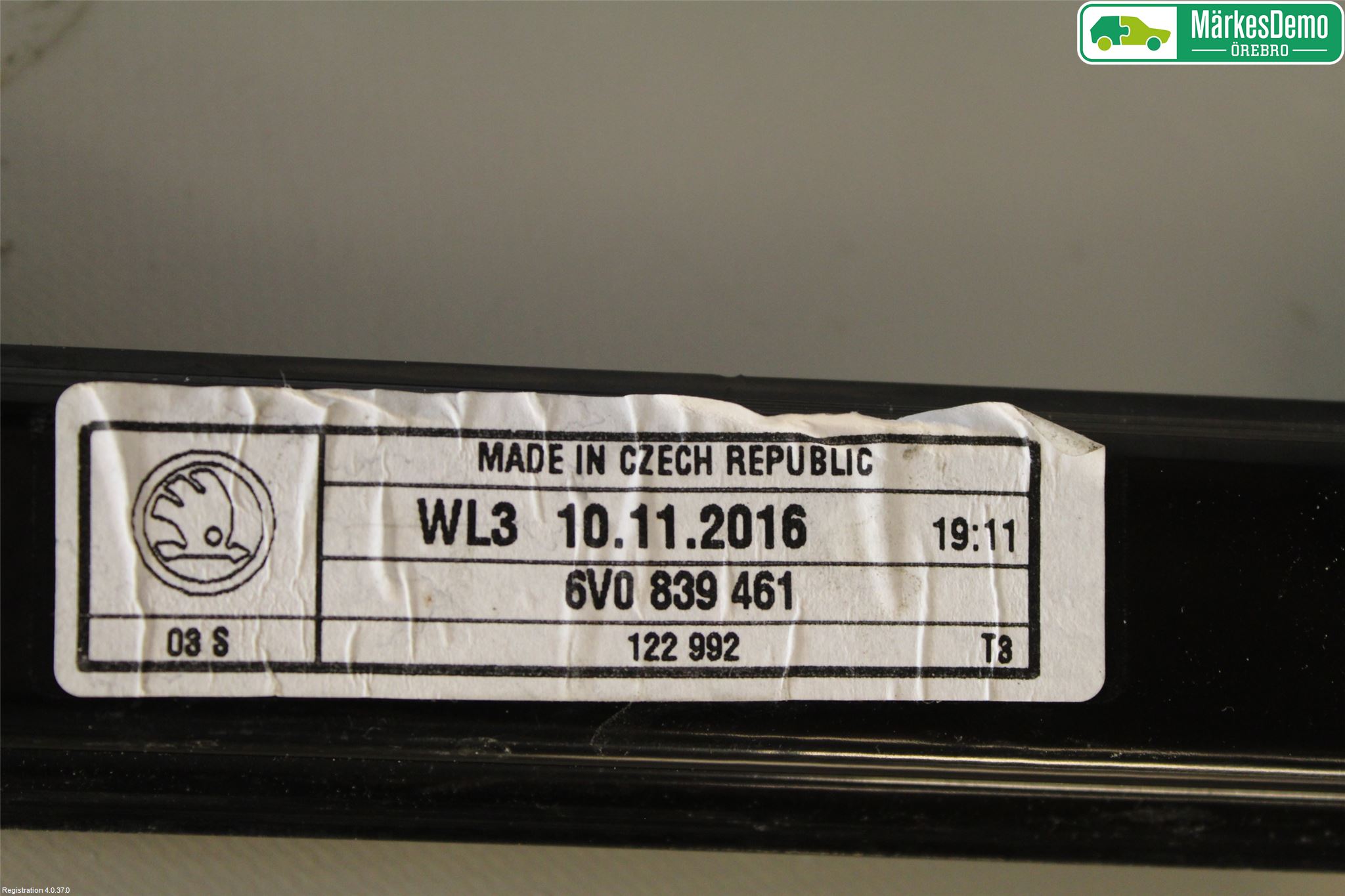 Skoda FABIA 15-21 Fönsterhissmekanism