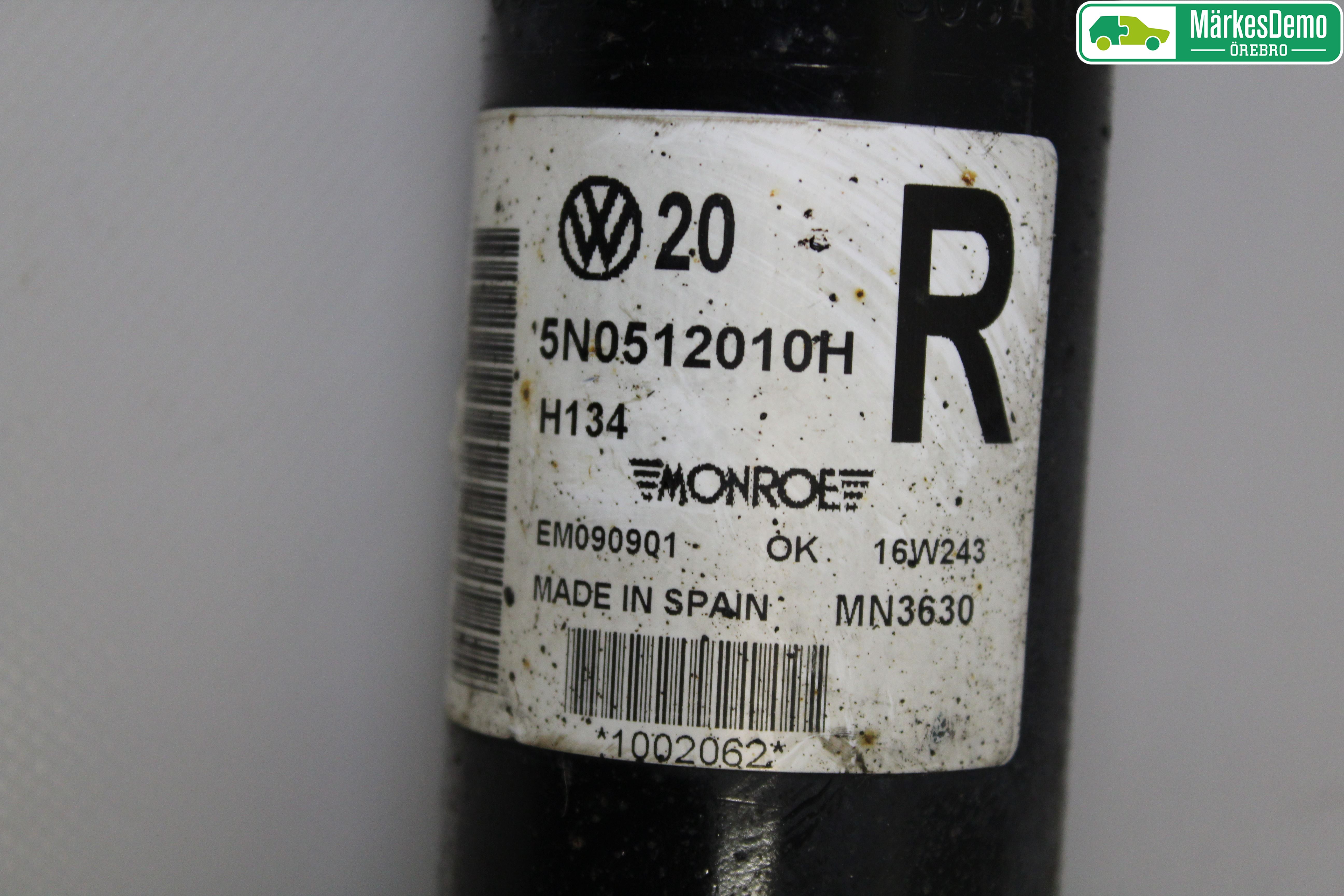 Audi Q3 8U 12-18 Stötdämpare Bak