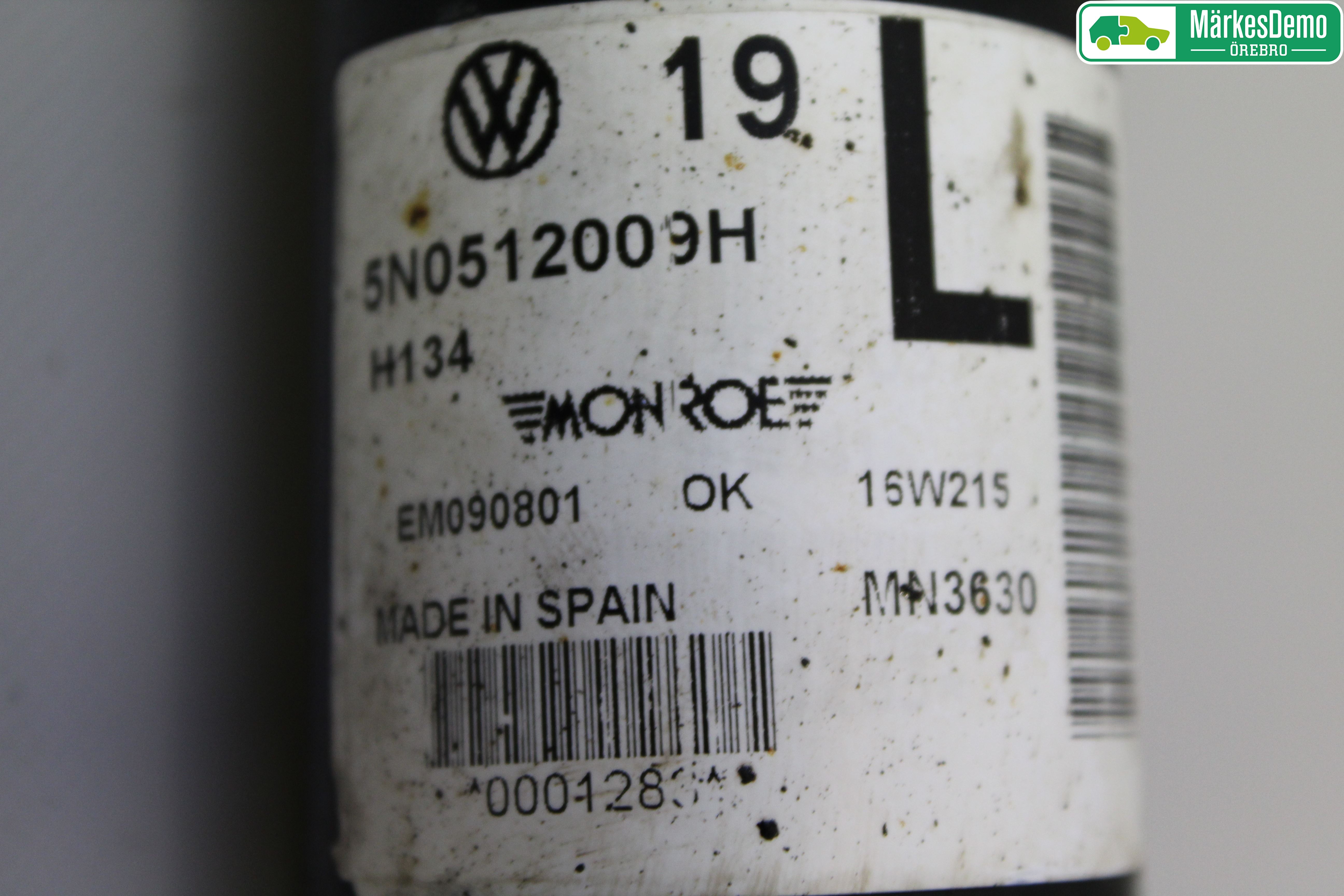 Audi Q3 8U 12-18 Stötdämpare Bak