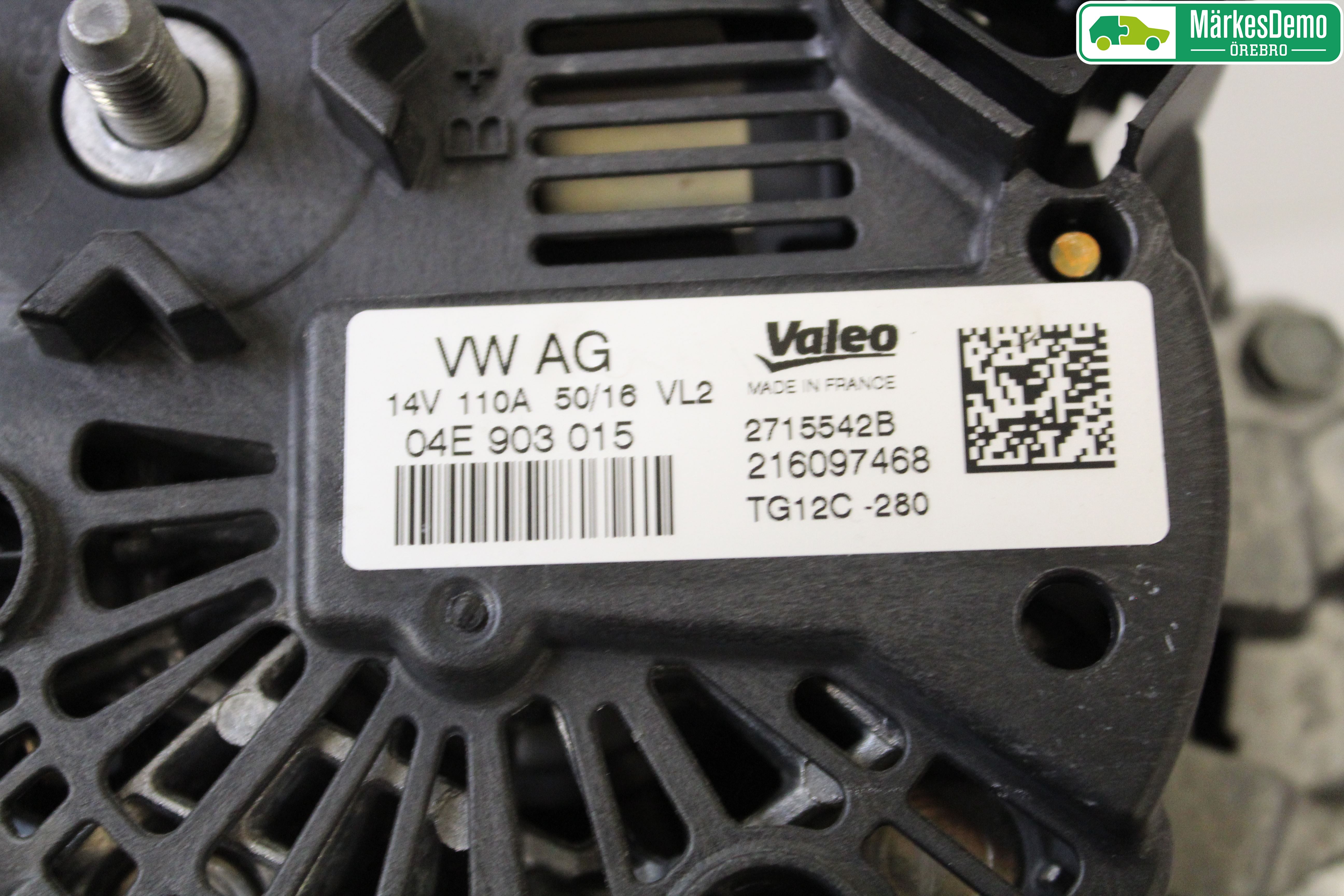 Skoda RAPID Generator